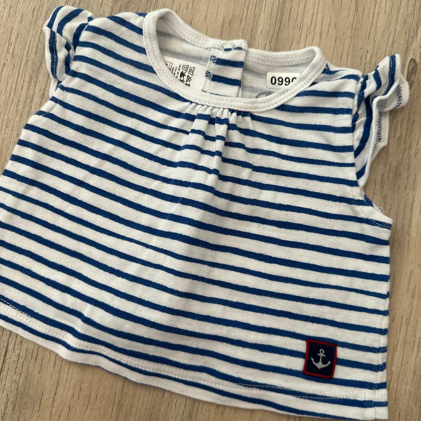 T-Shirt Petit Bateau : 1 mois
