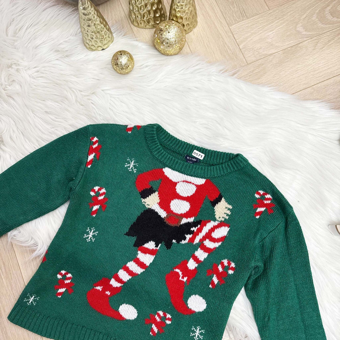 Pull Kiabi Noël : 6 ans