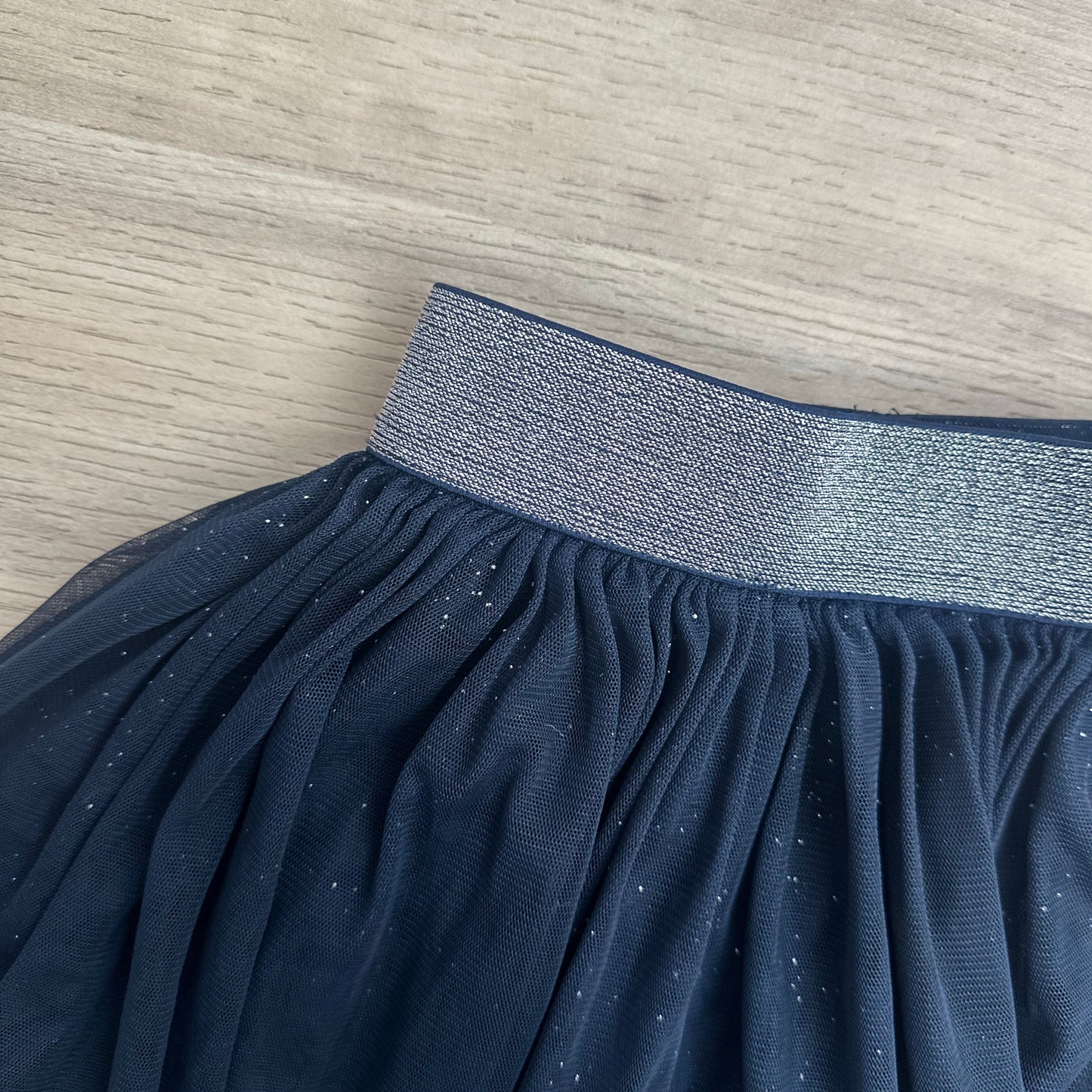 Jupe bleu, paillettes : 5 ans