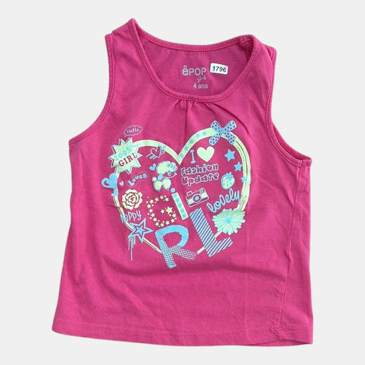 Débardeur  epop ￼ : 4 ans