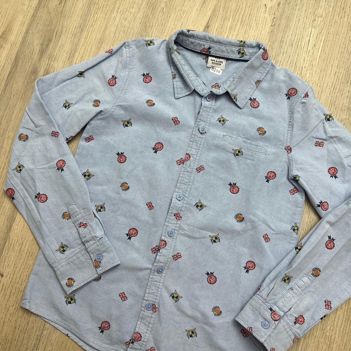 Chemise Tape à l'oeil : 10 ans