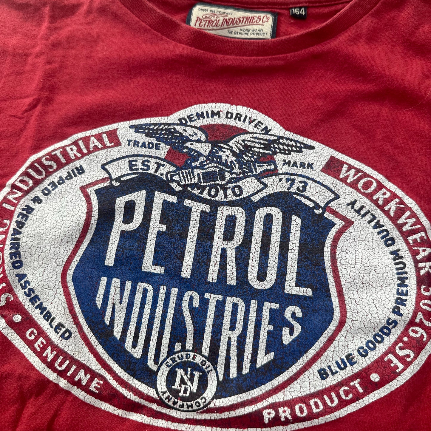 T-Shirt petrol industries : 14 ans