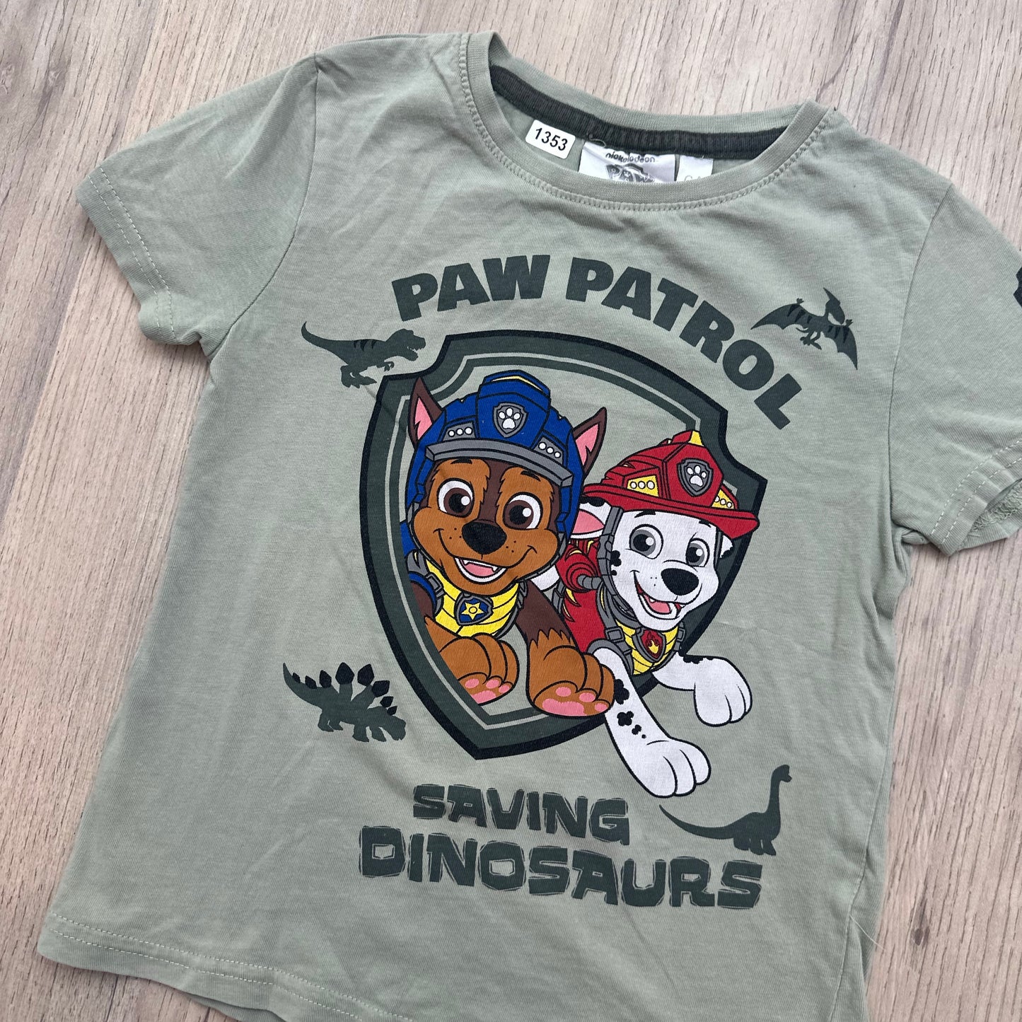 T-Shirt pat patrouille : 6 ans