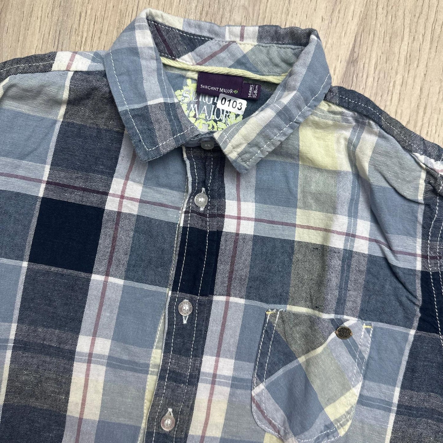 Chemise Sergent Major : 14 ans