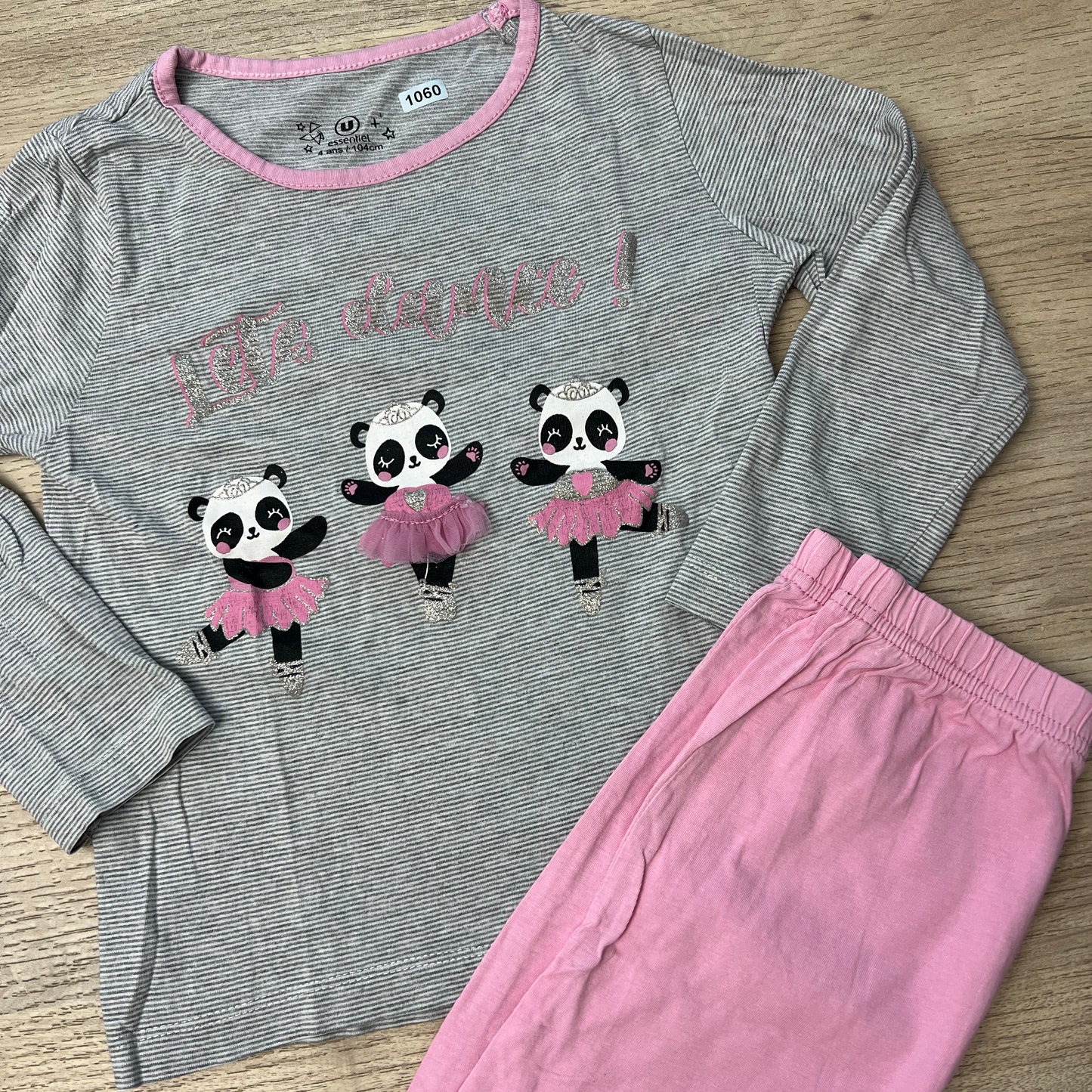 Pyjama U Essentiel : 4 ans