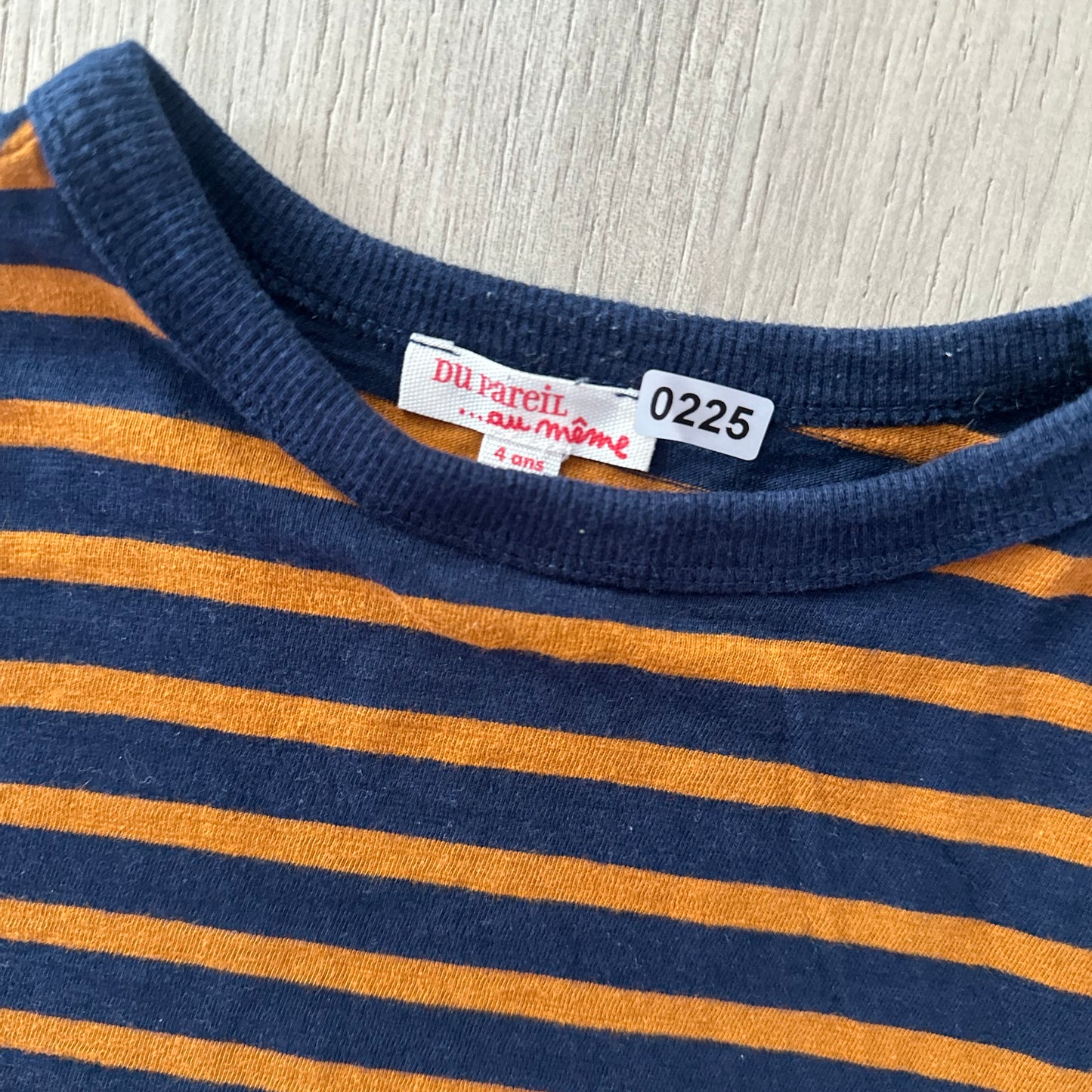 T-Shirt Du Pareil au même : 4 ans