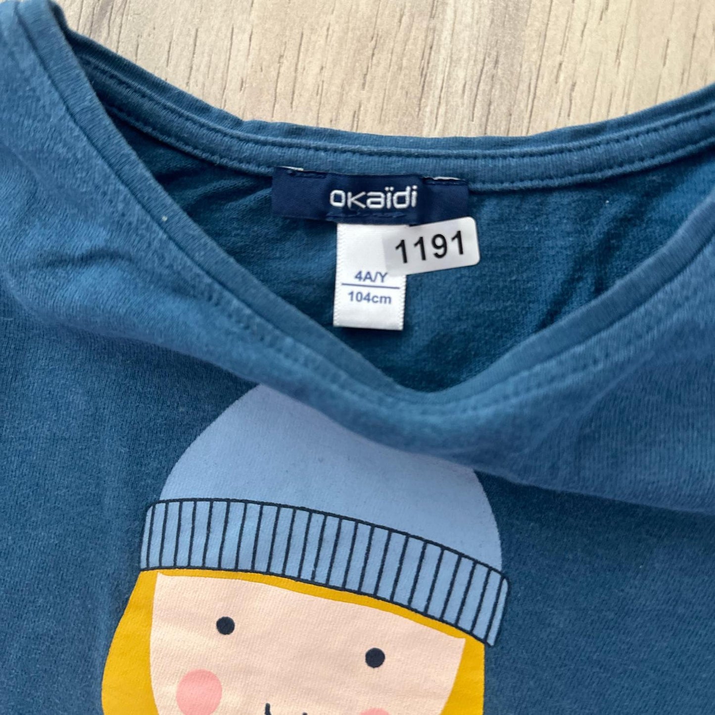 T-Shirt Okaïdi : 4 ans