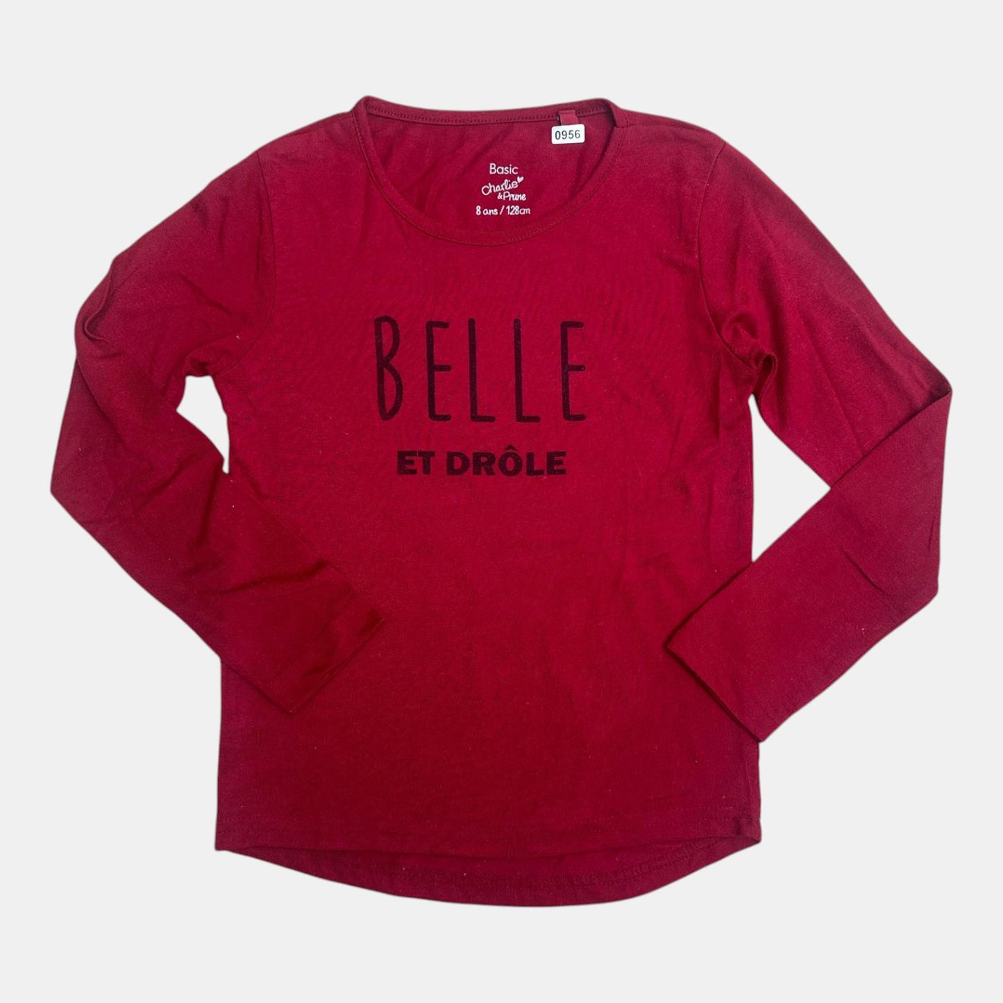 T-Shirt Charlie et prune : 8 ans