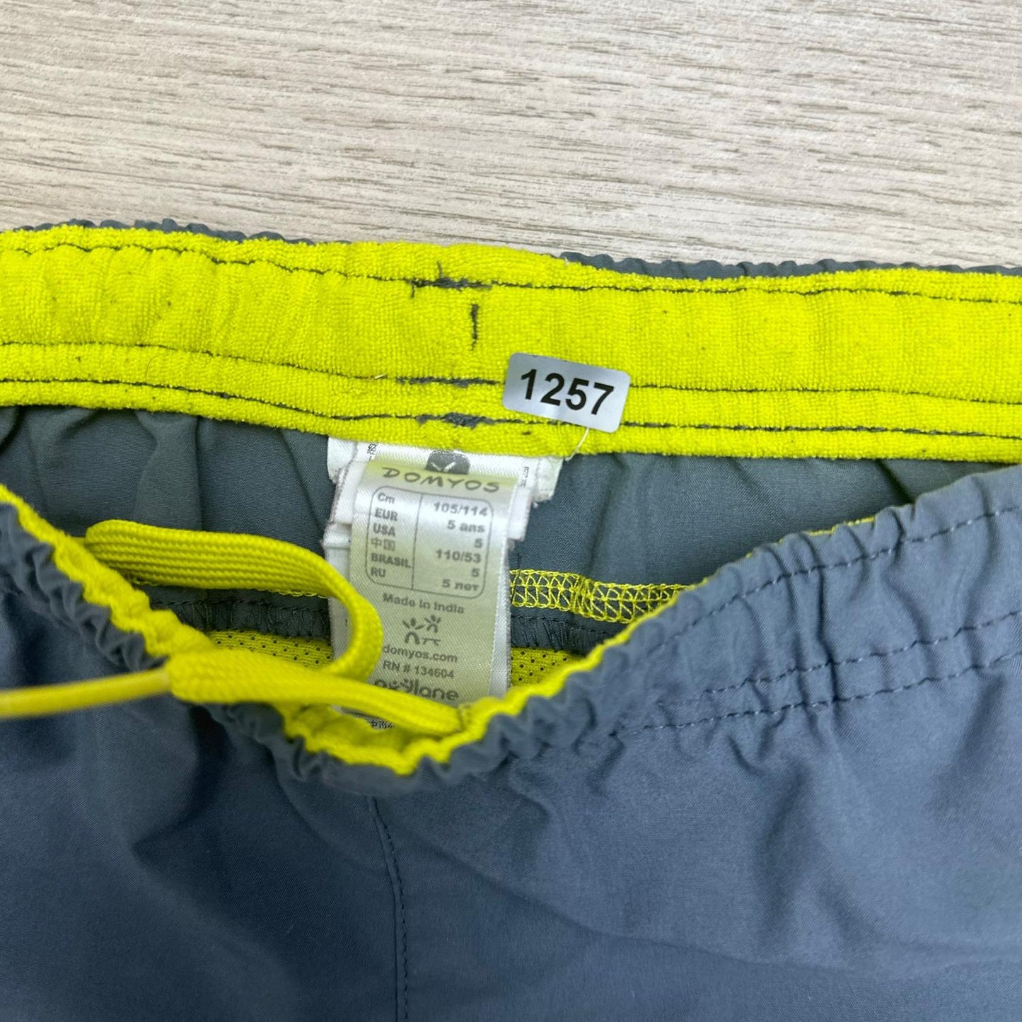 Short Décathlon : 5 ans