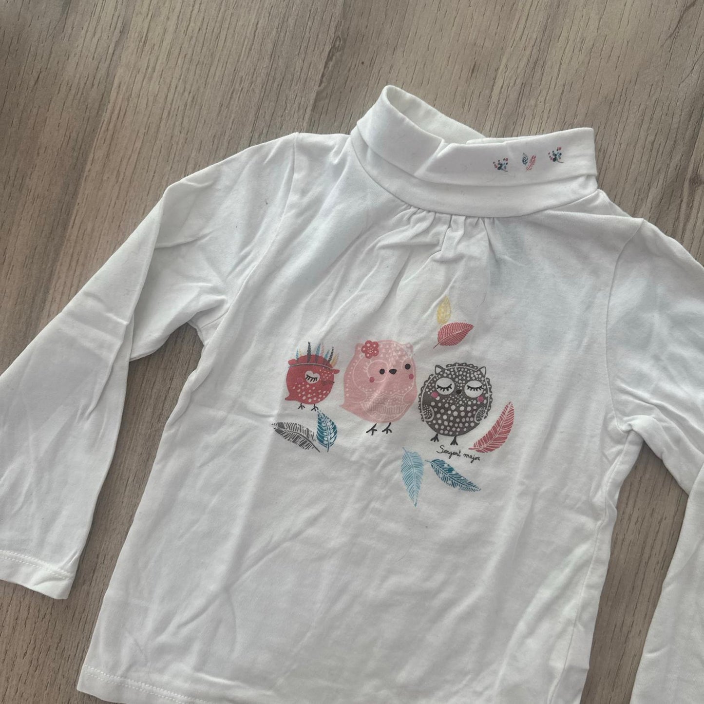 T-Shirt col roulé Sergent Major : 18 mois