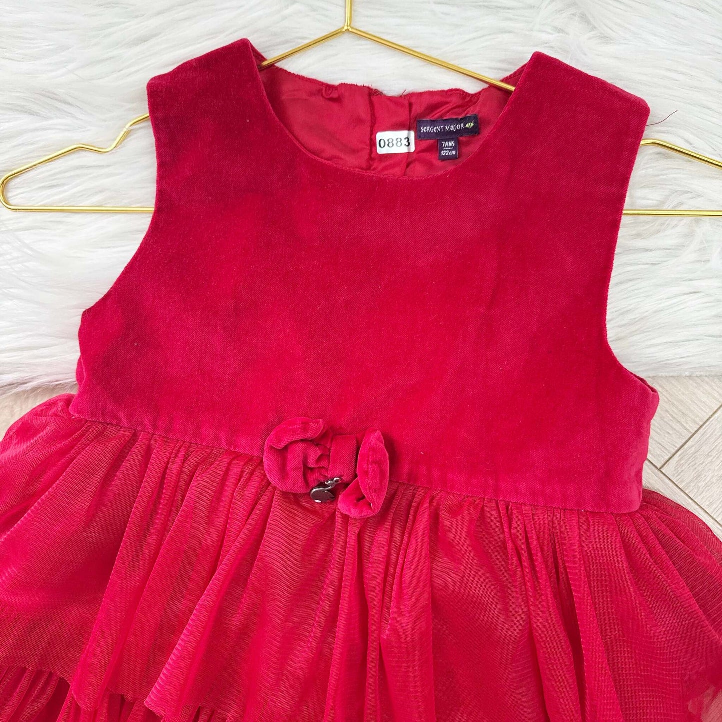 Robe velours Sergent Major : 7 ans