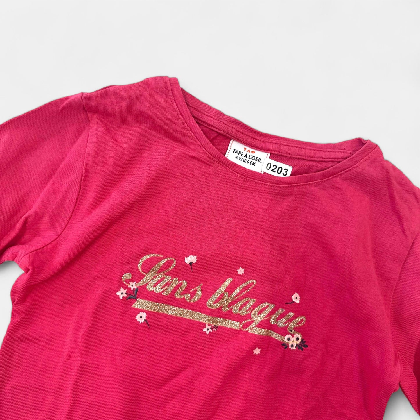 T-Shirt Tape à l'oeil : 4 ans