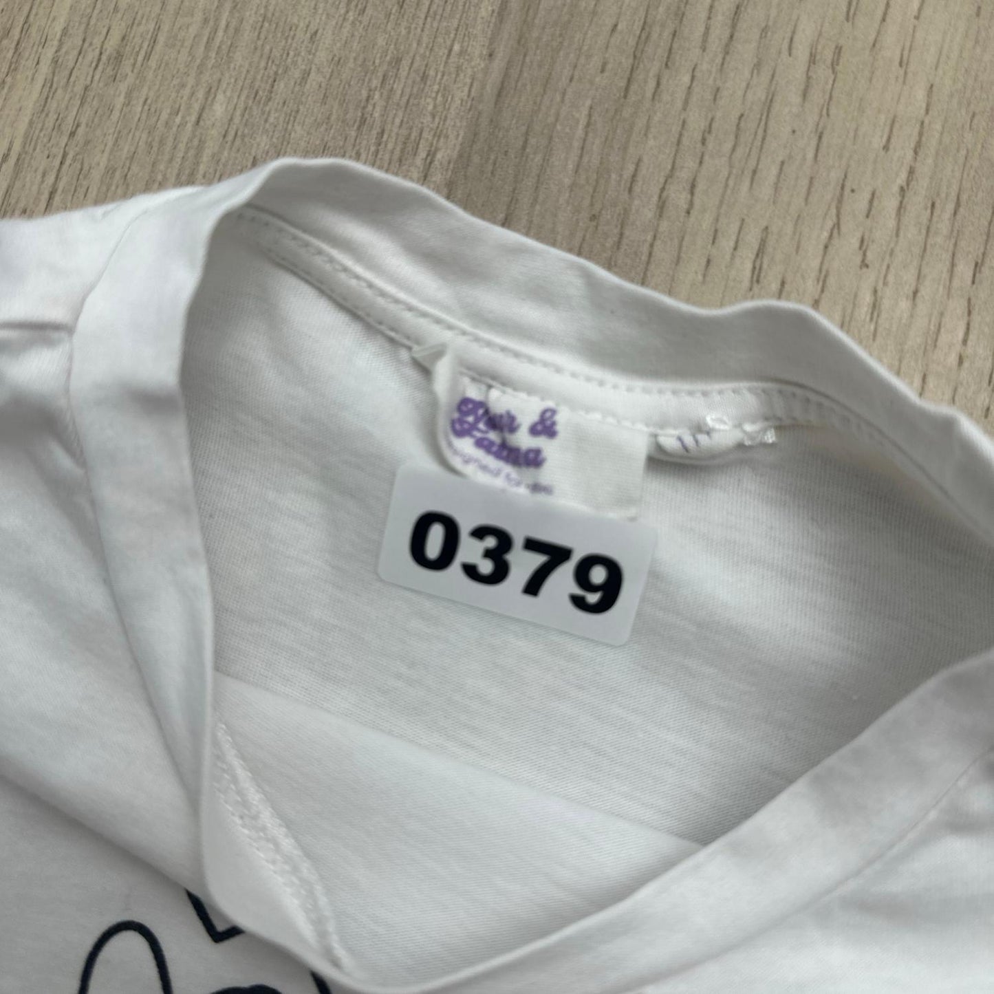 T-Shirt nour & fatma : 11 ans