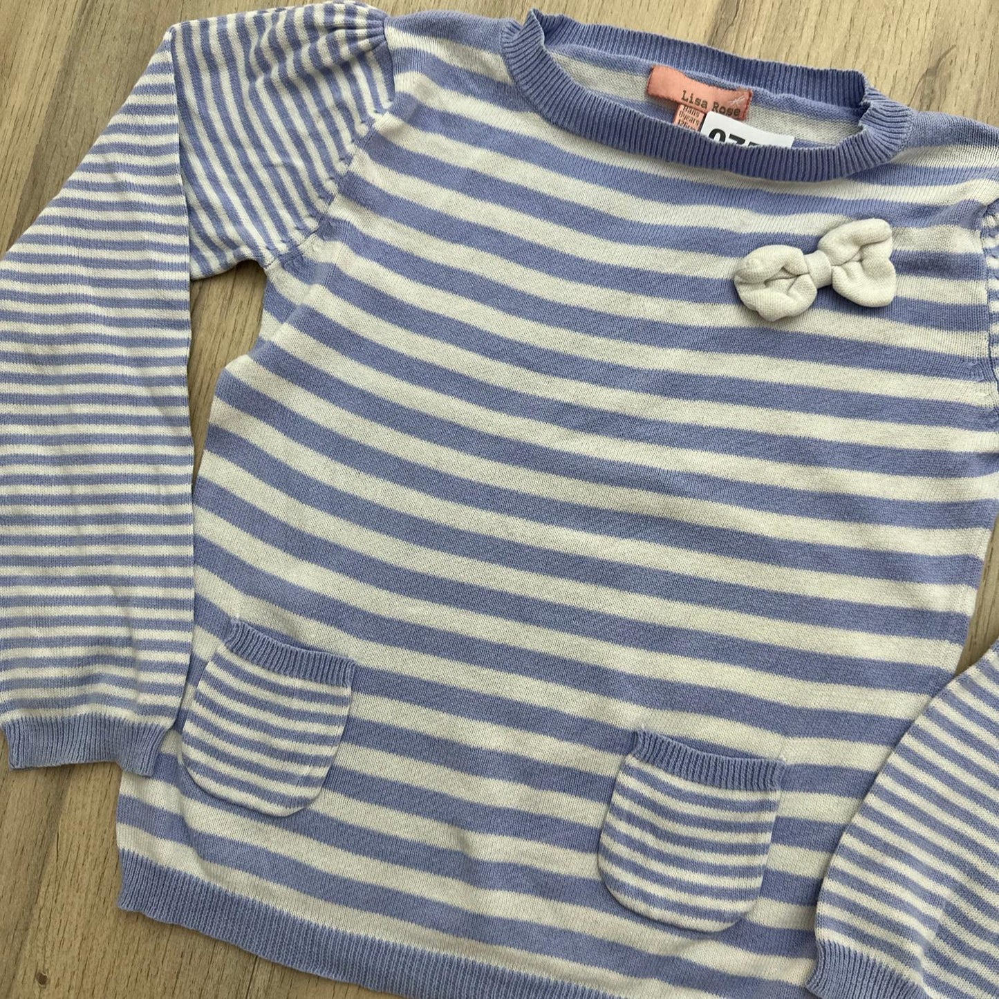 Pull Lisa rose : 8 ans