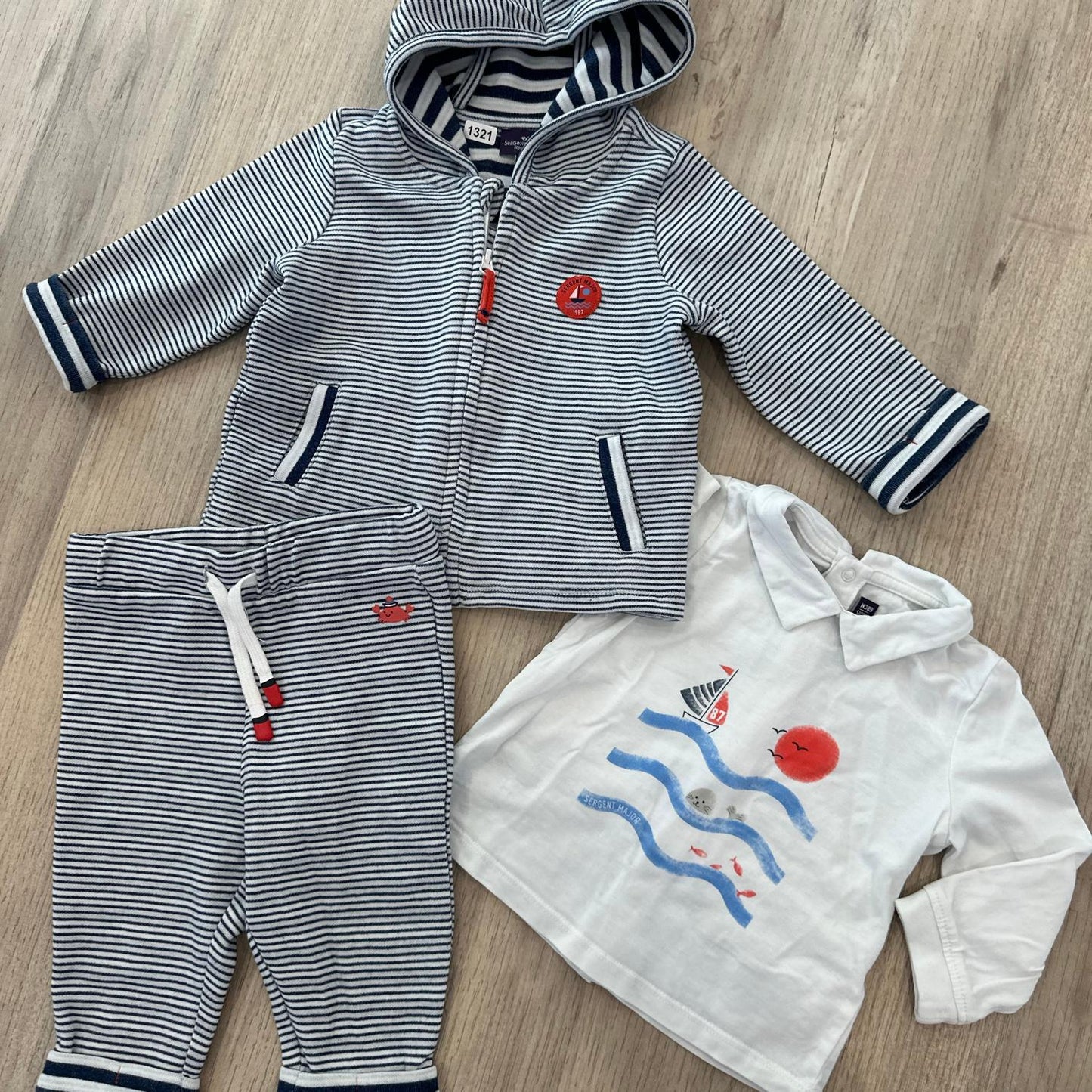 Ensemble Sergent Major : 6 mois