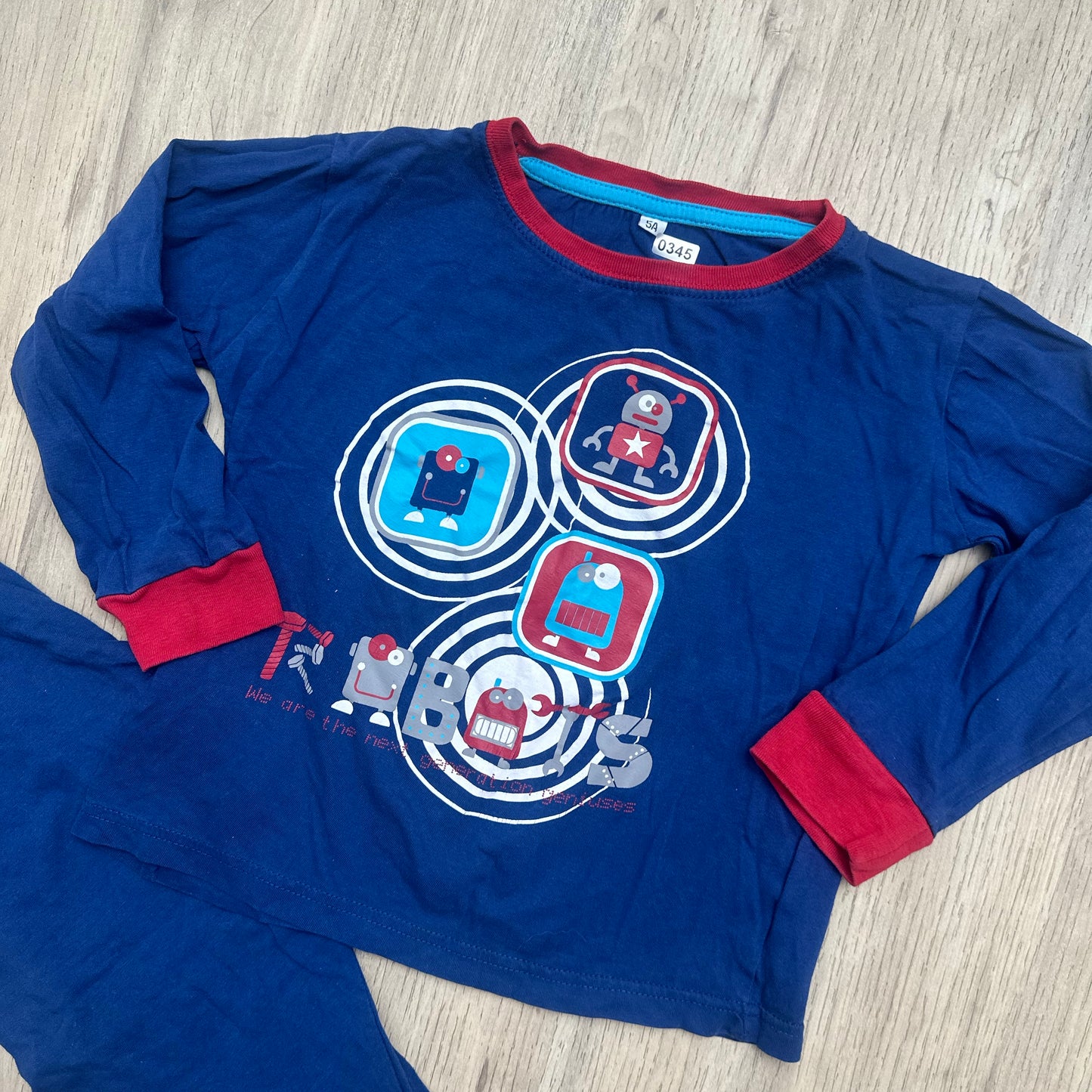 Pyjama robot : 5 ans