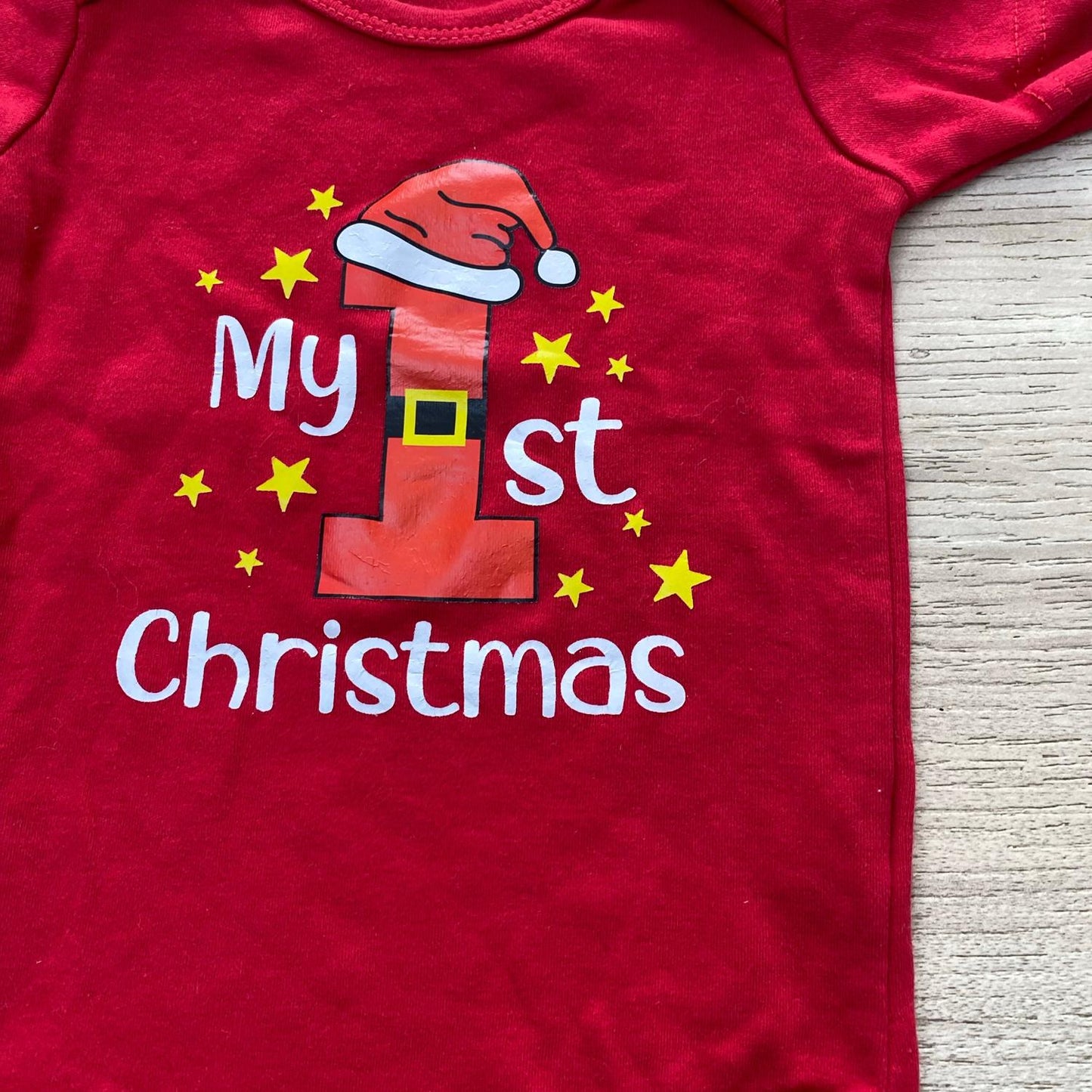 Body de Noël : 6 mois
