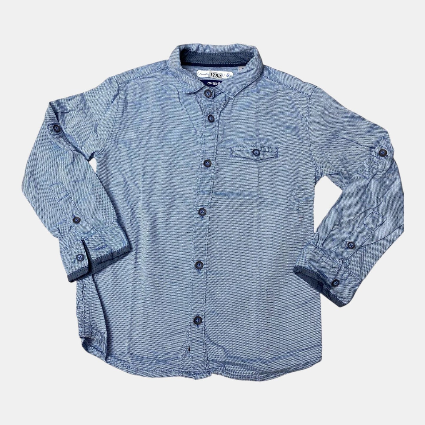 Chemise Okaïdi : 4 ans
