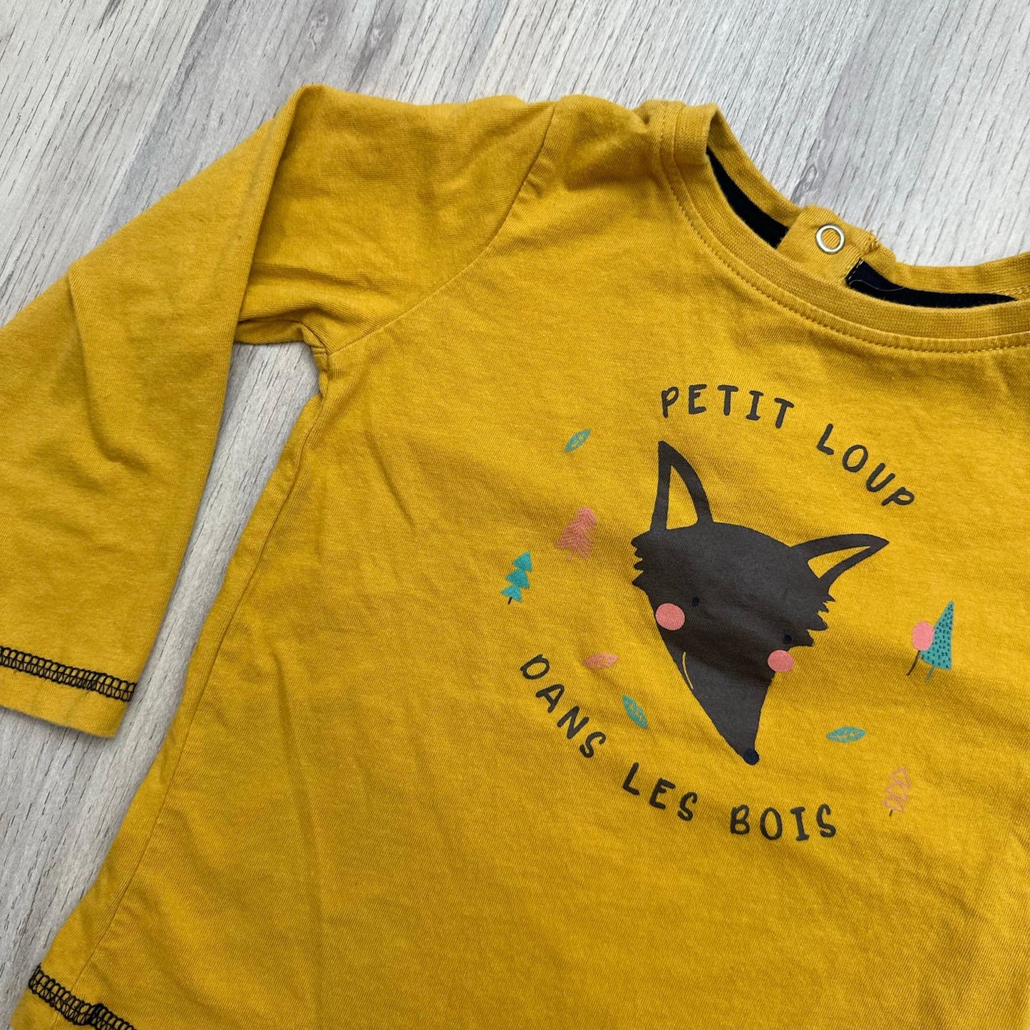 T-Shirt Mots d’enfants : 36 mois