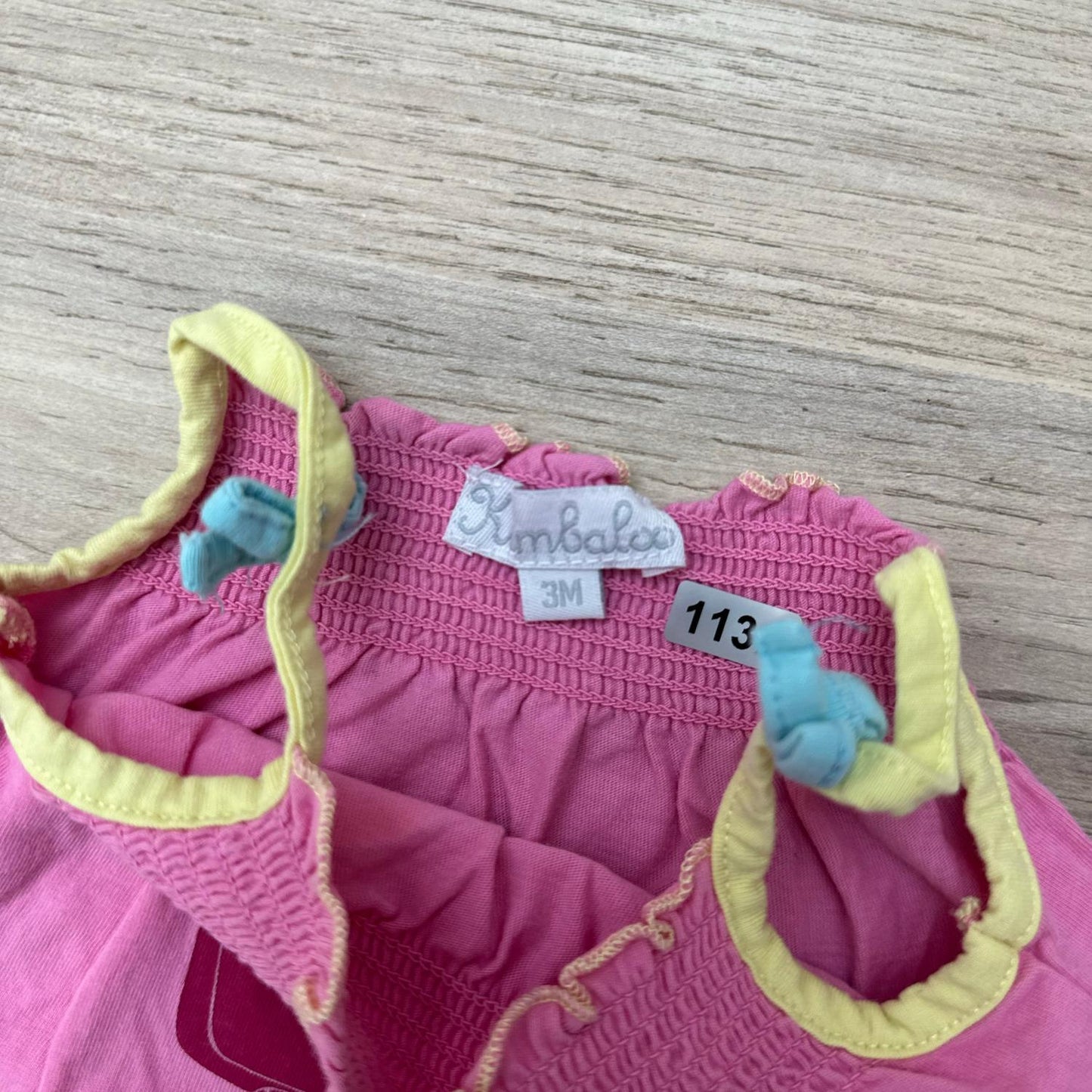 Combinaison Kimbaloo : 3 mois