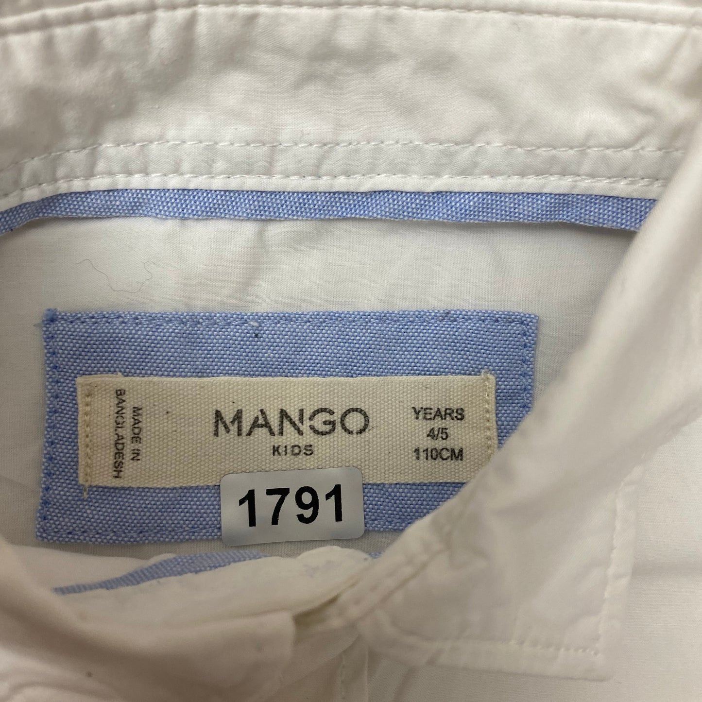Chemise Mango : 5 ans