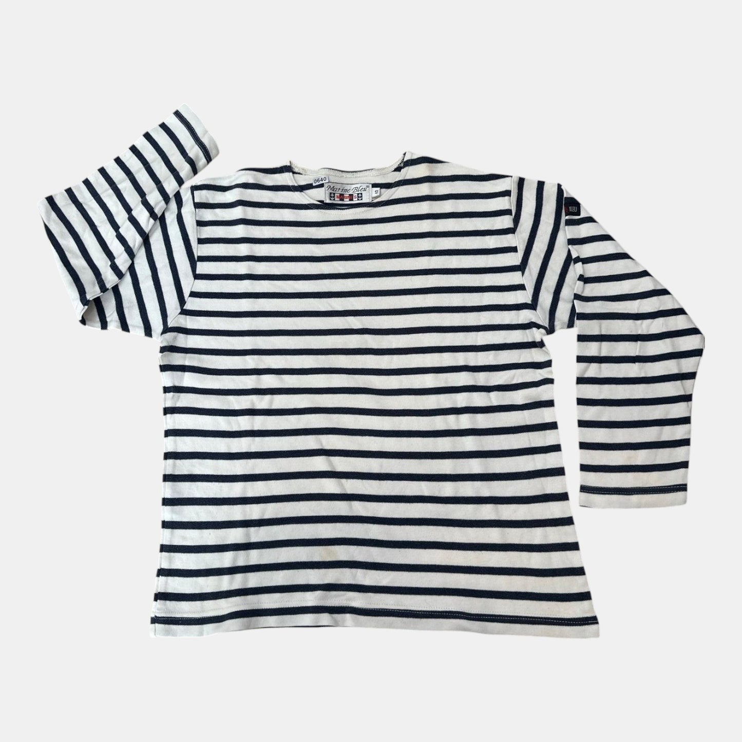 T-Shirt marine bleu : 10 ans