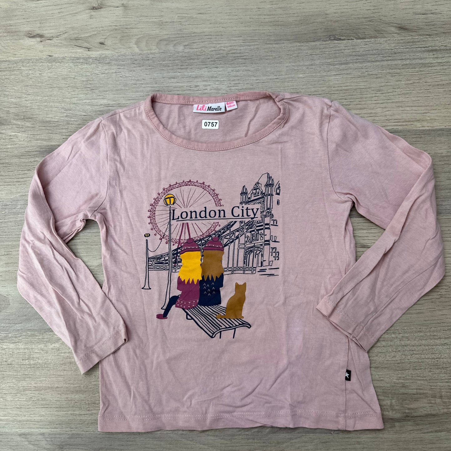 T-Shirt Lili marelle : 6 ans