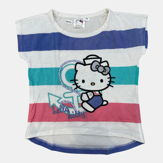 T-Shirt hello kitty : 6 ans