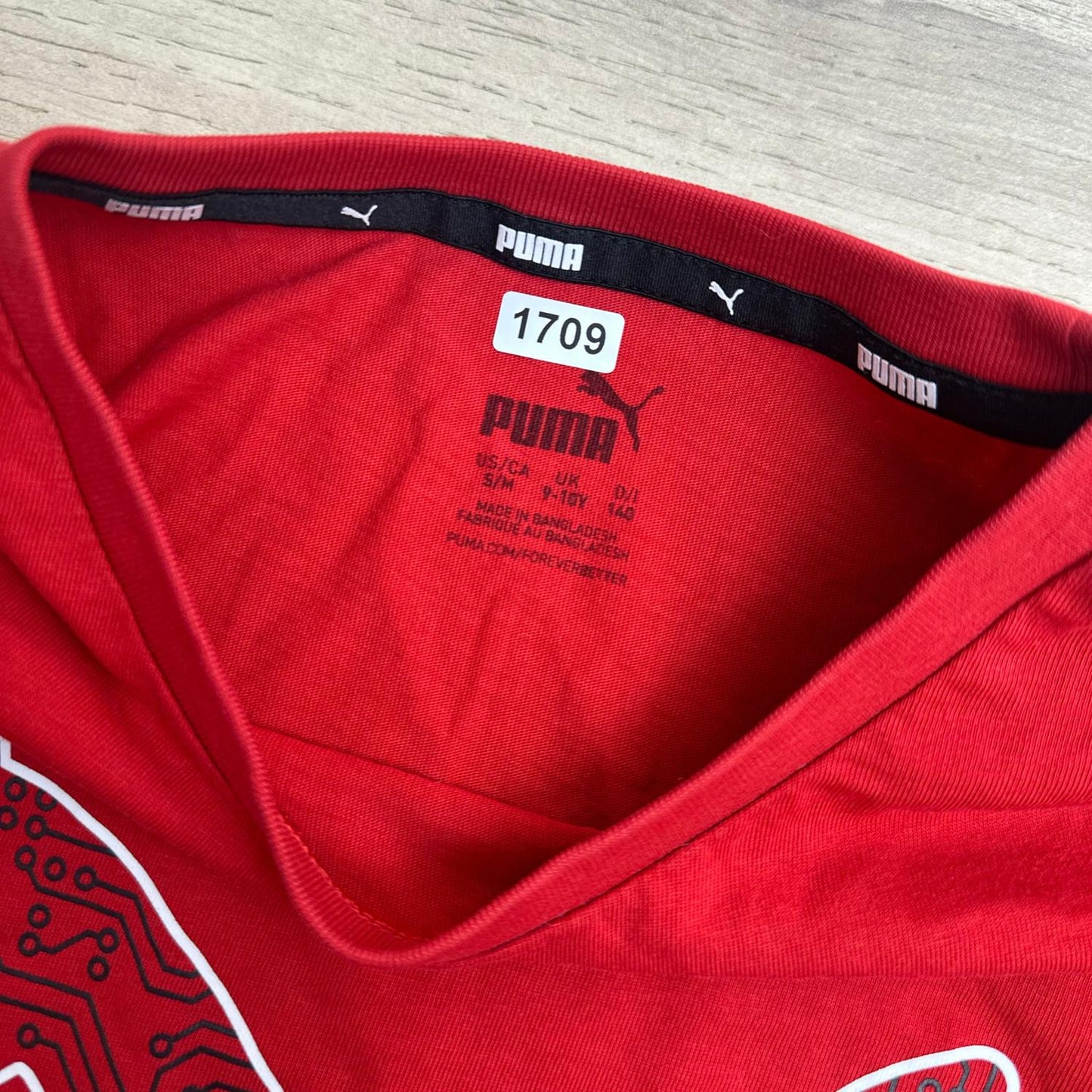 T-Shirt Puma : 10 ans