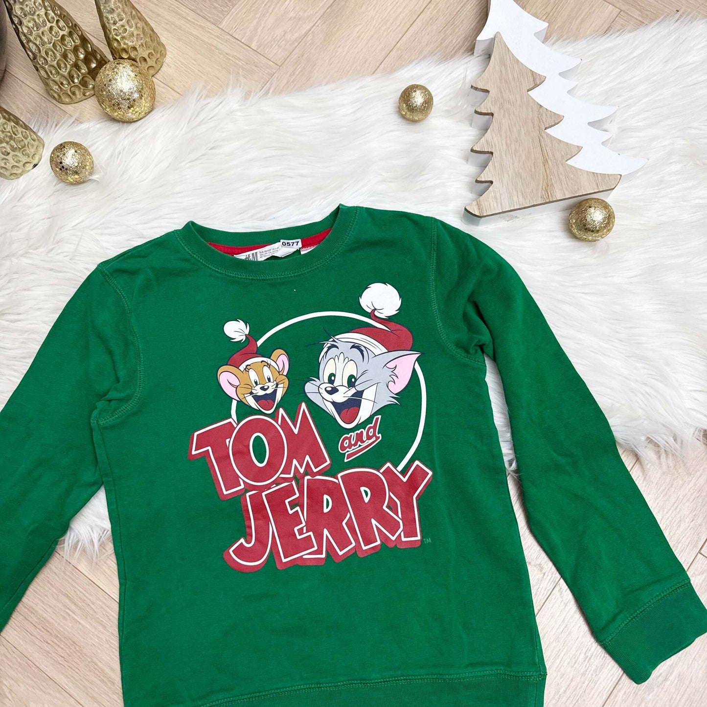 Pull H&M Noël : 6 ans