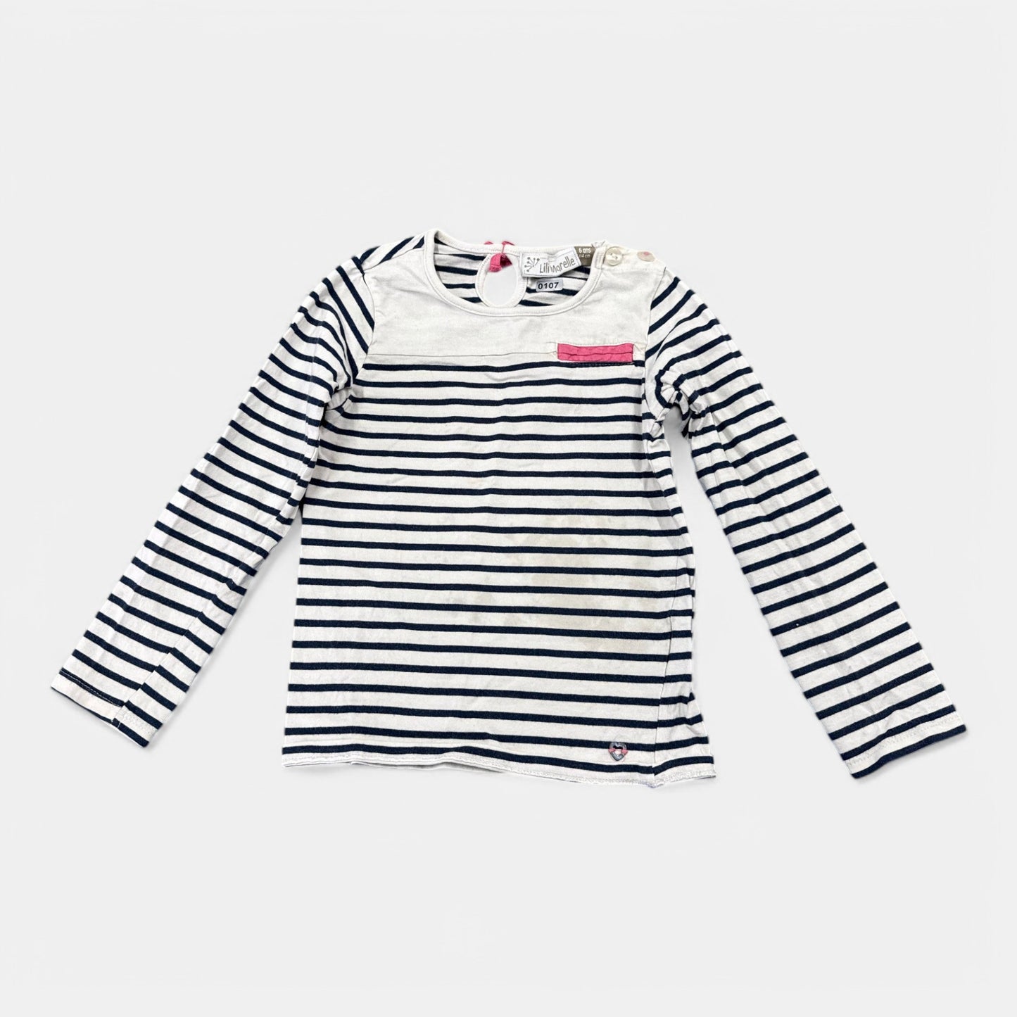 T-Shirt Lili marelle : 6 ans