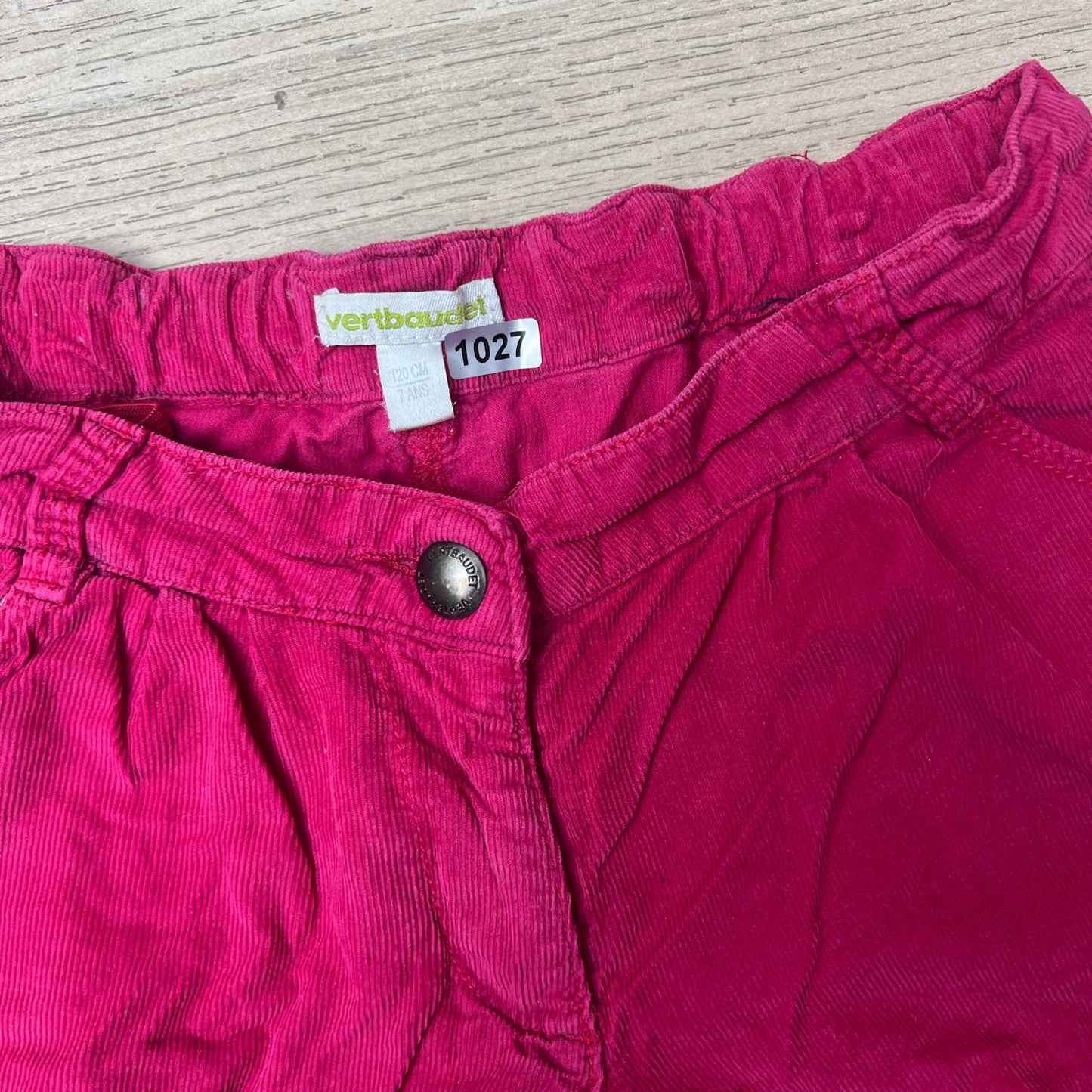 Short velours Verbaudet : 7 ans