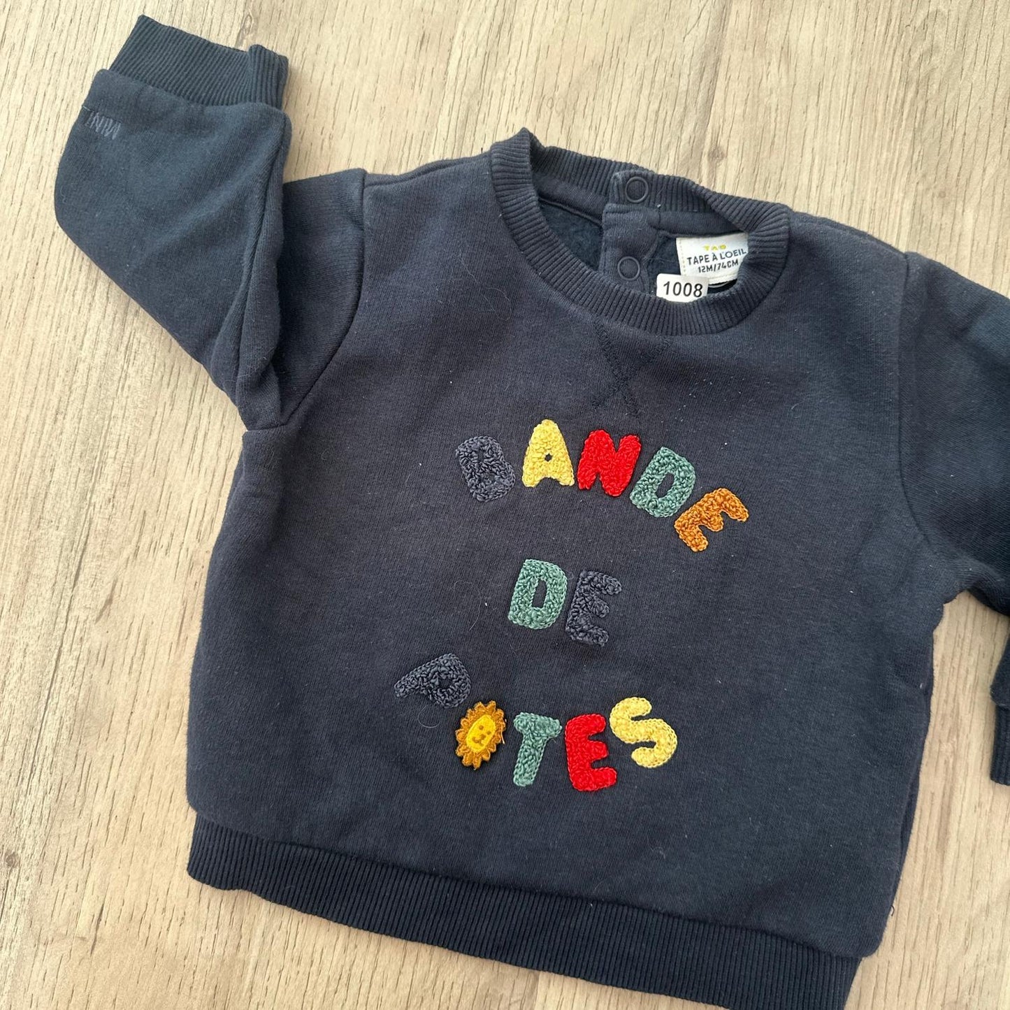 Pull Tape à l'oeil : 12 mois