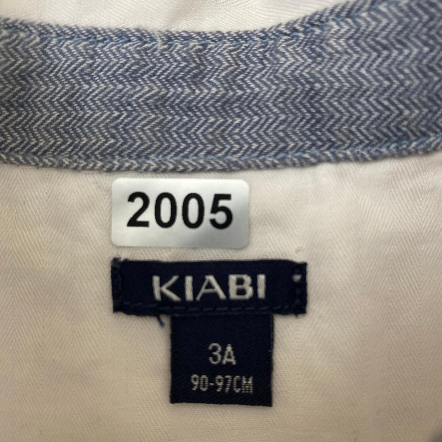 Chemise Kiabi : 3 ans
