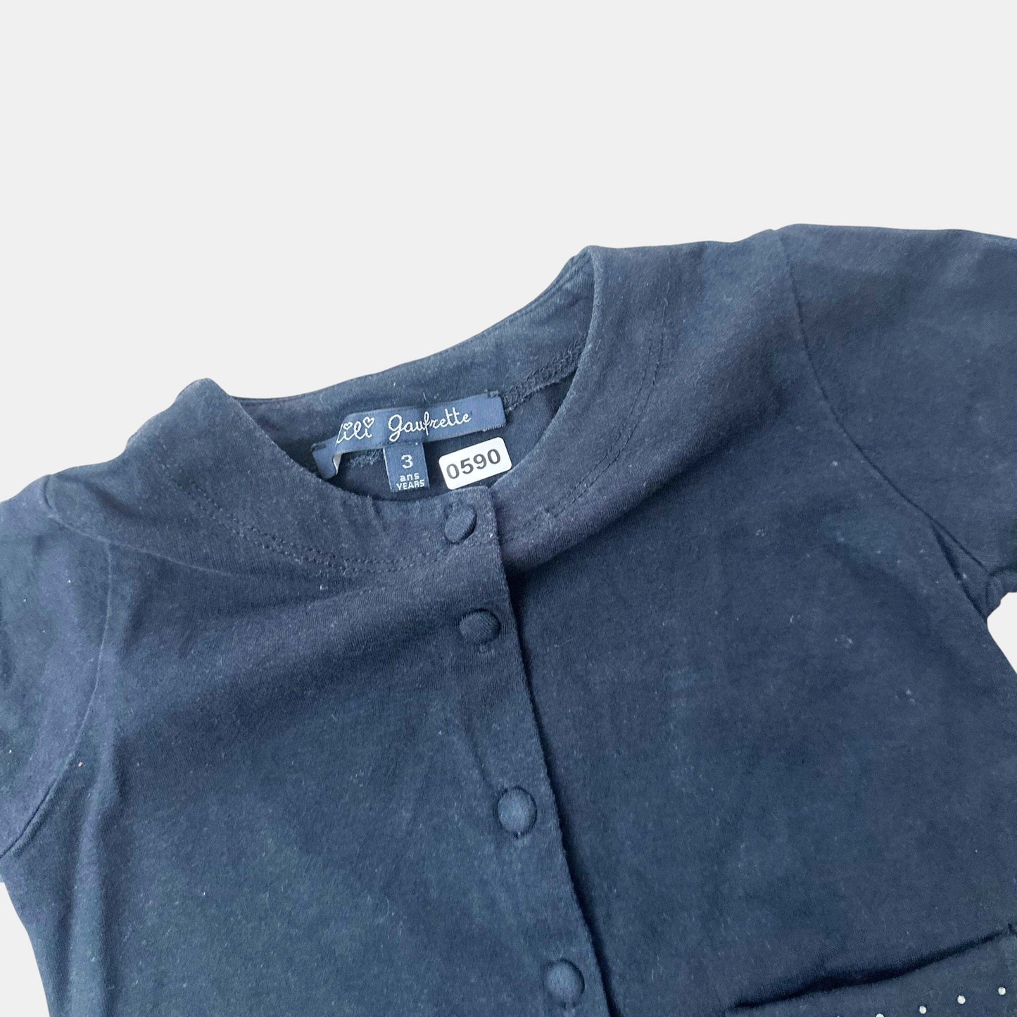 Gilet Lili Gaufrette : 3 ans