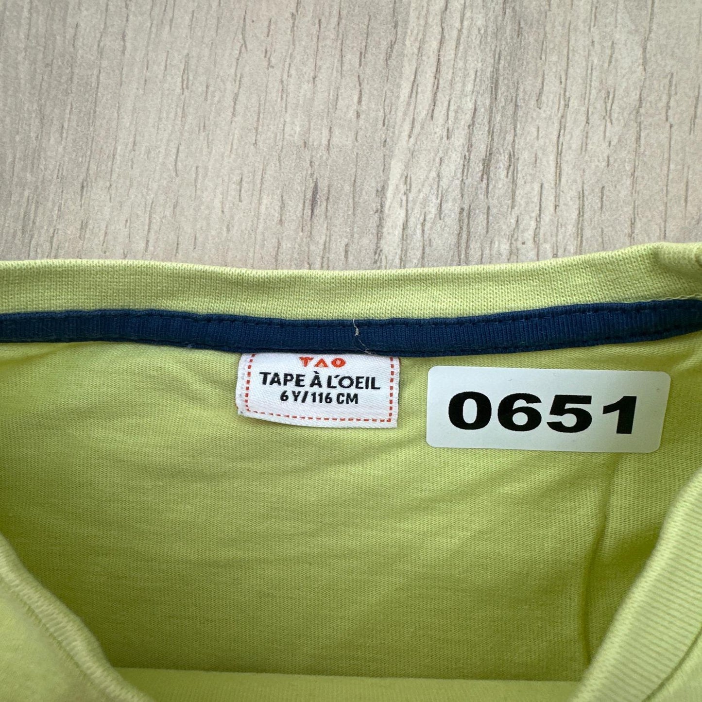 T-shirt Tape à l’œil : 6 ans