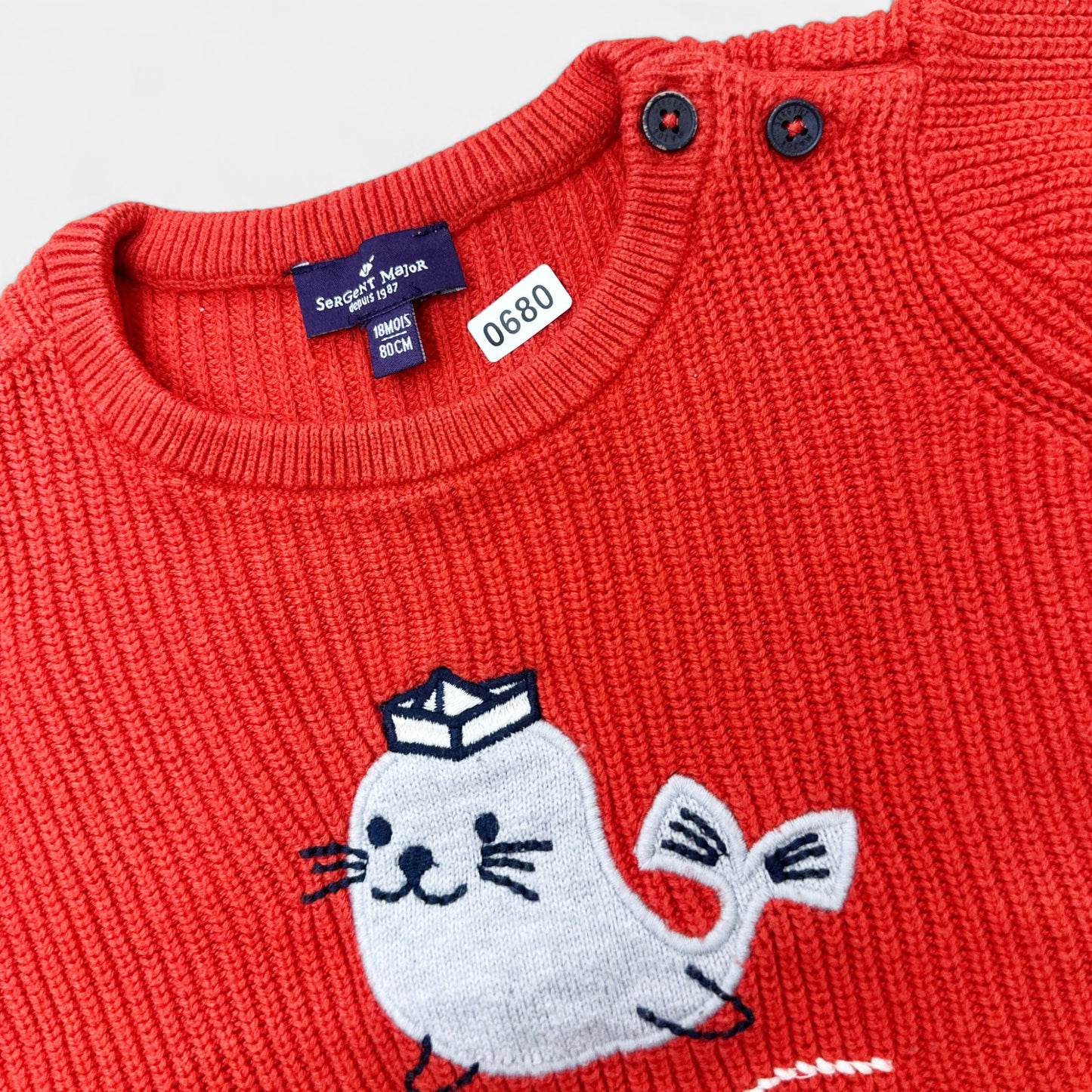 Pull Sergent Major : 18 mois