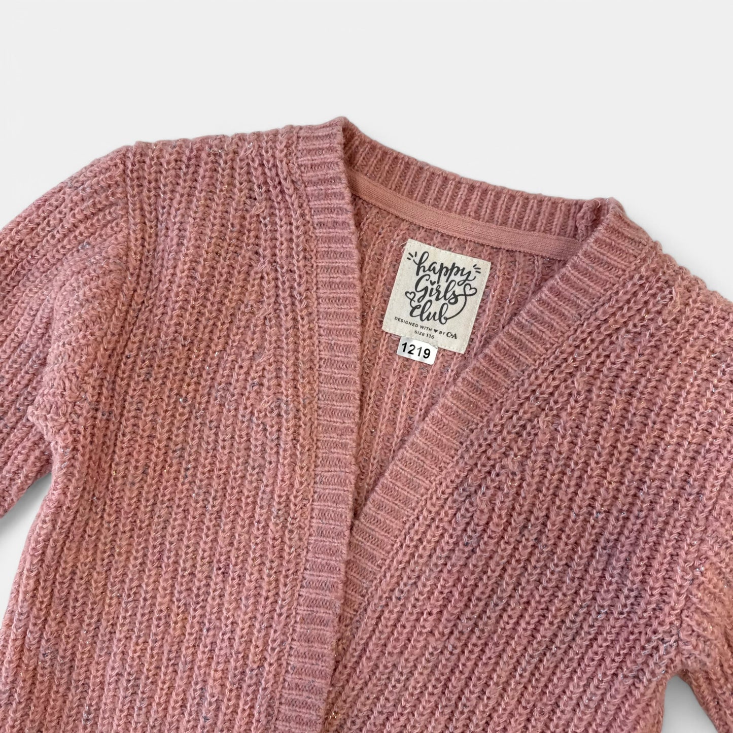 Gilet Happy girl : 6 ans