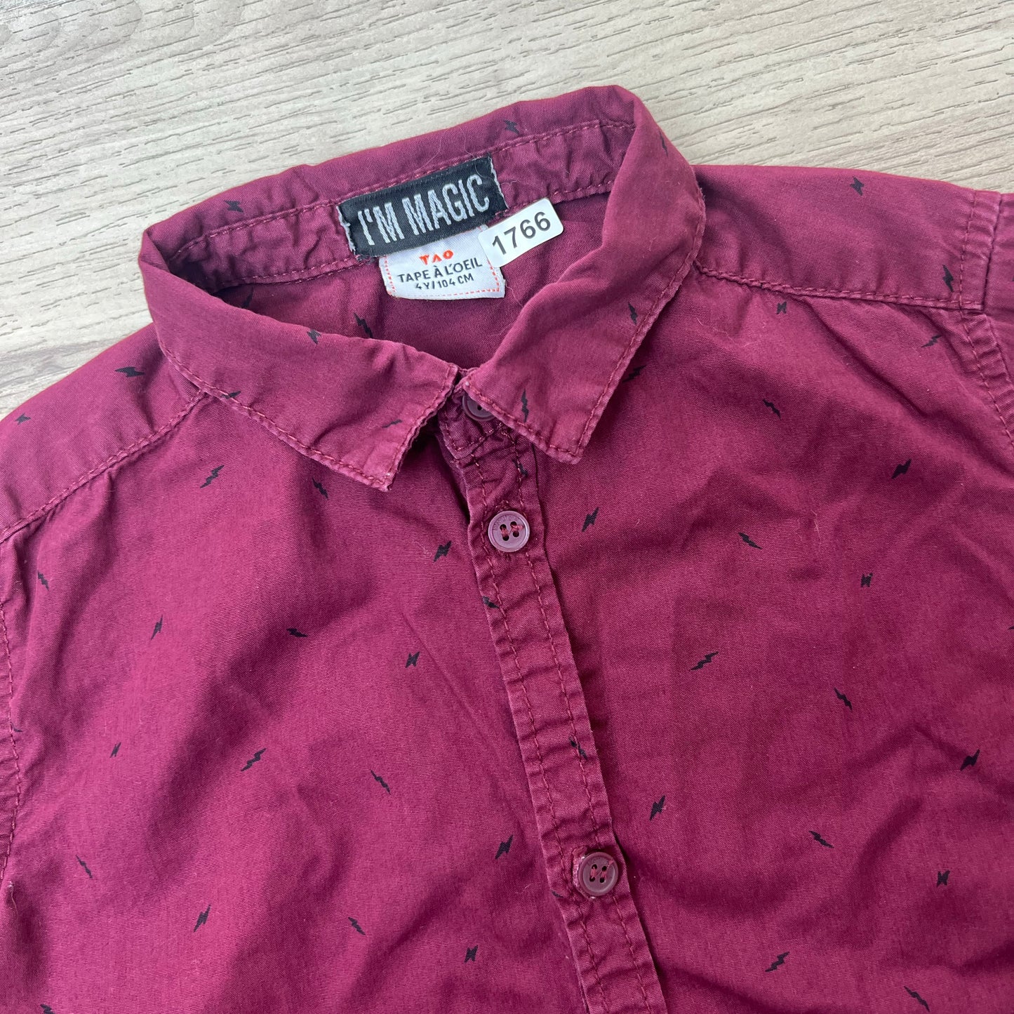 Chemise Tape à l'oeil : 4 ans