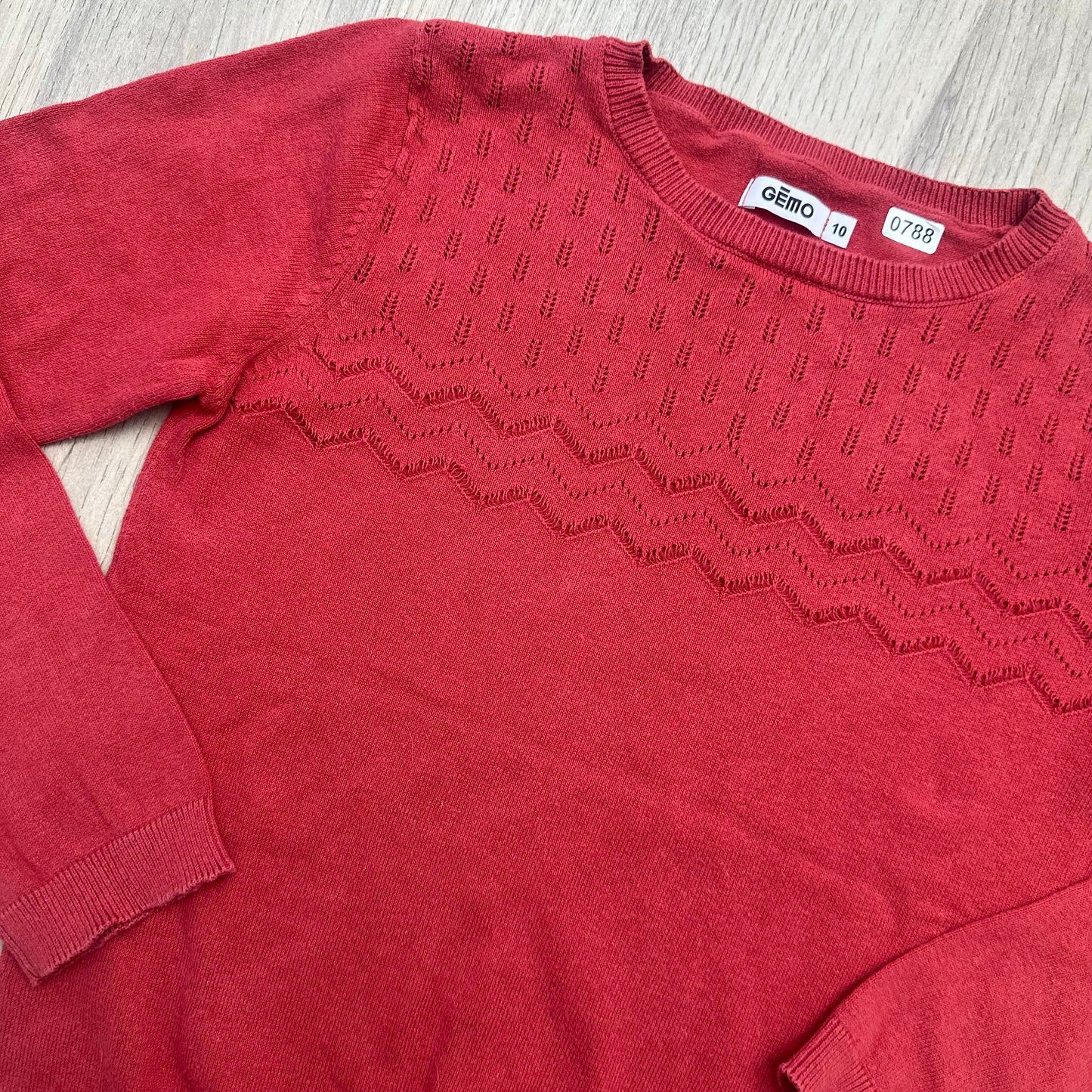 Pull fin  Gémo : 10 ans