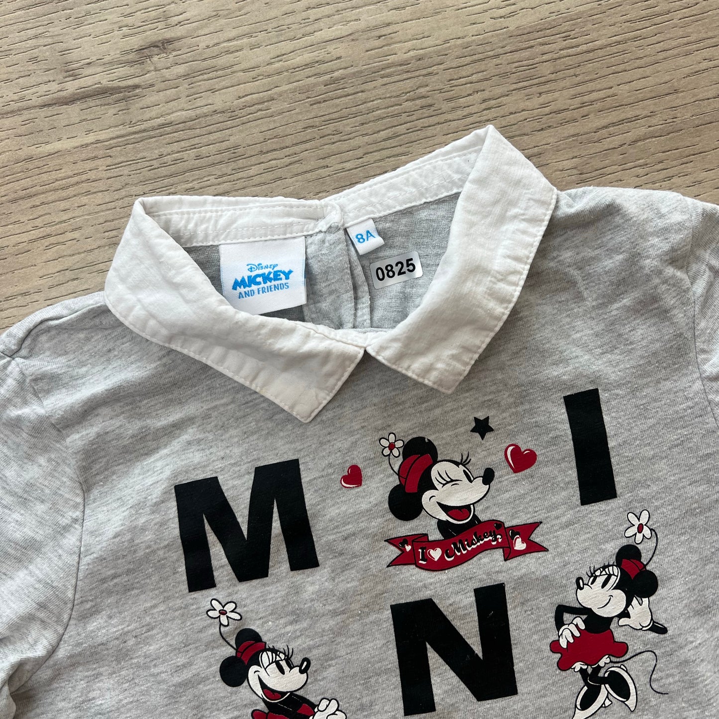 T-Shirt Disney Minie : 8 ans