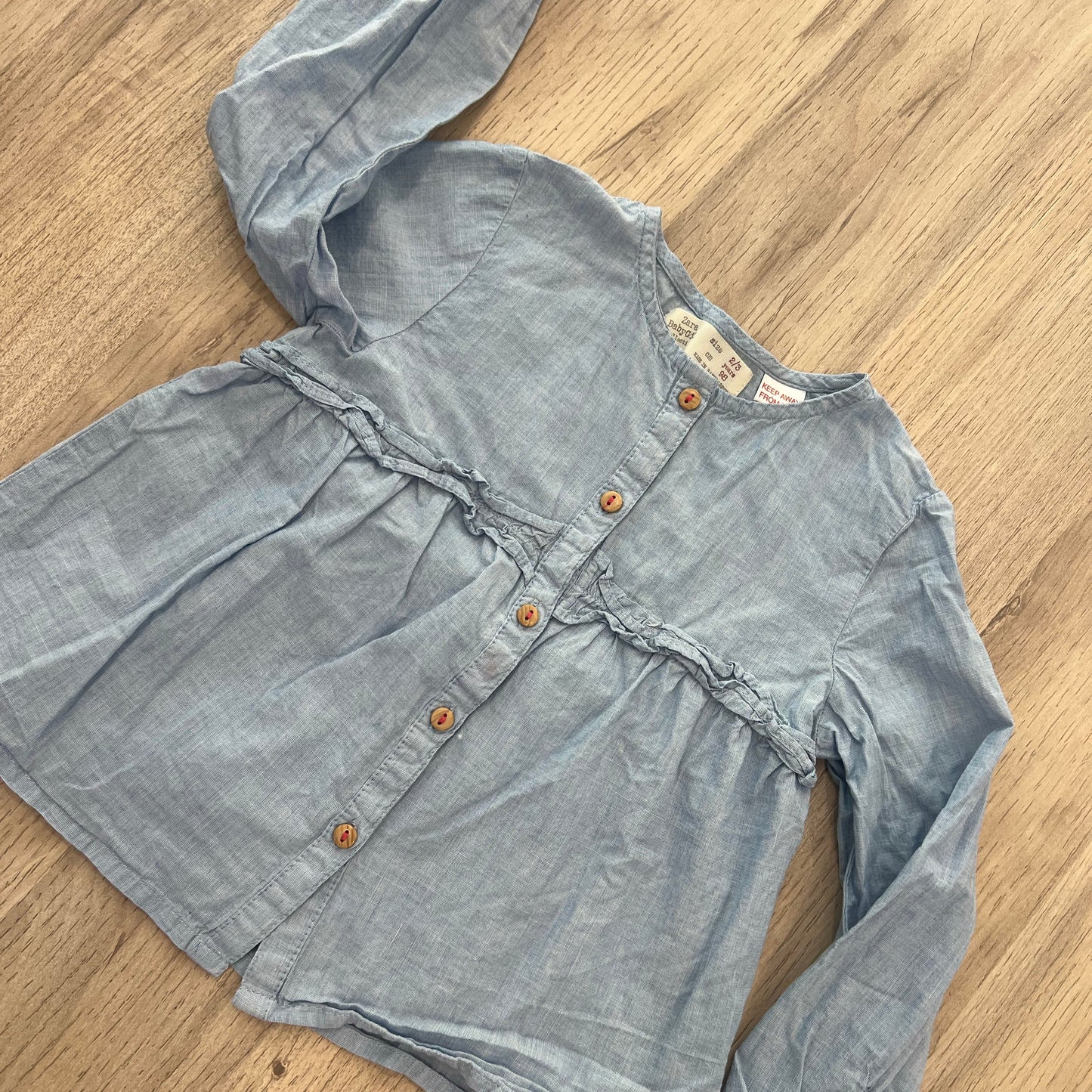 Blouse Zara : 3 ans