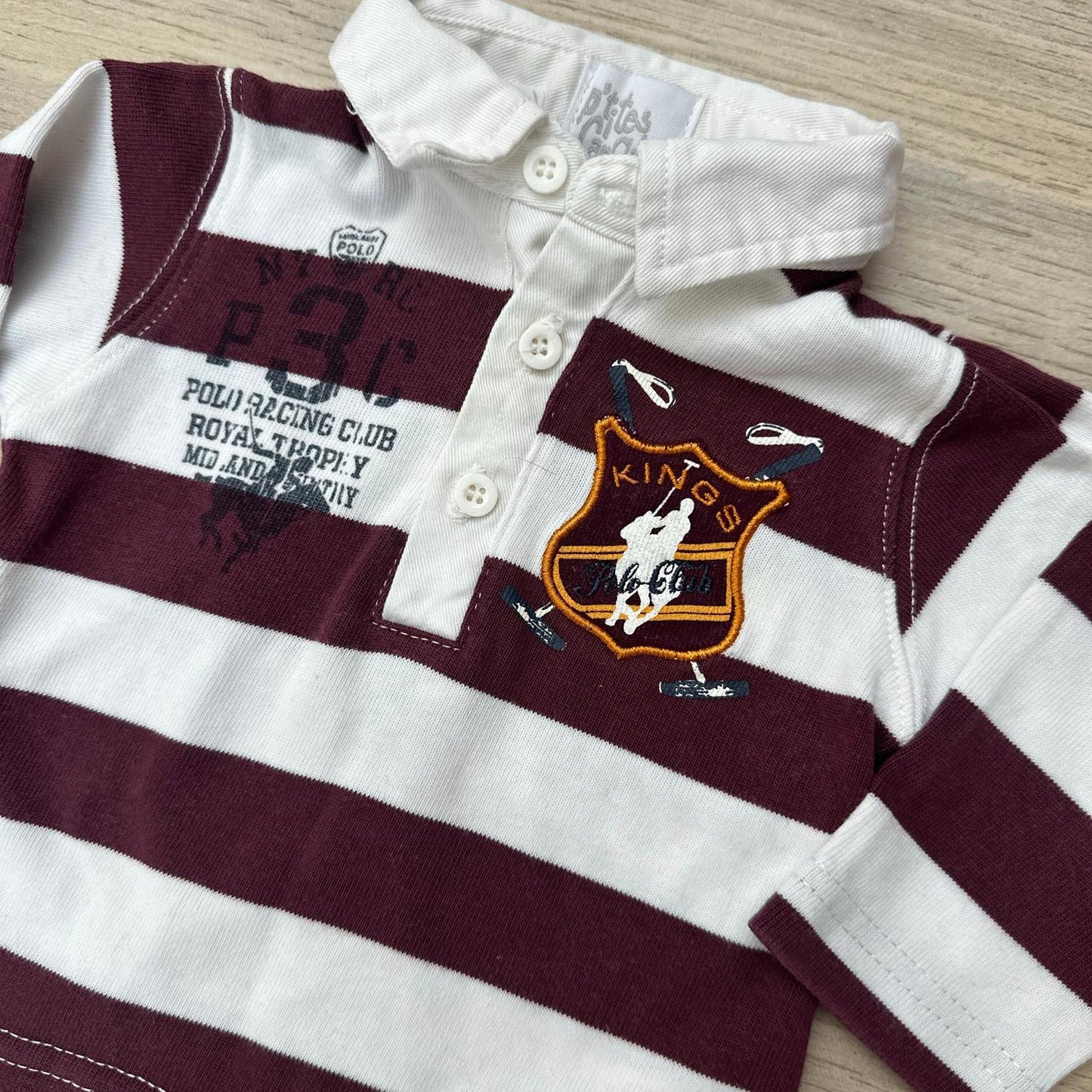 Polo p’tites canailles : 3 mois