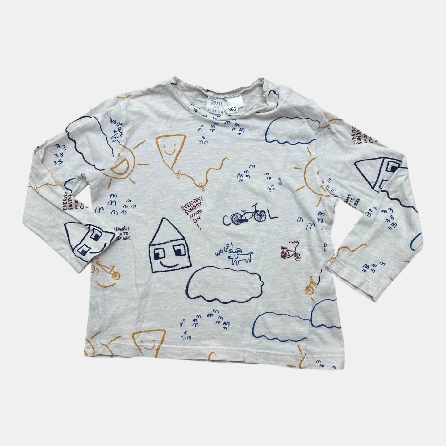 T-Shirt Zara : 3 ans