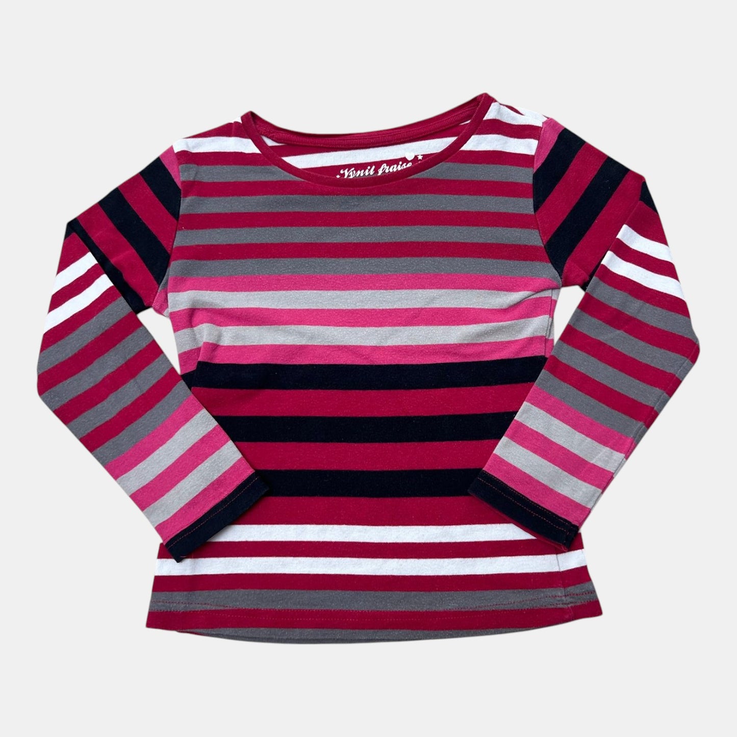 T-Shirt Vynil fraise : 6 ans