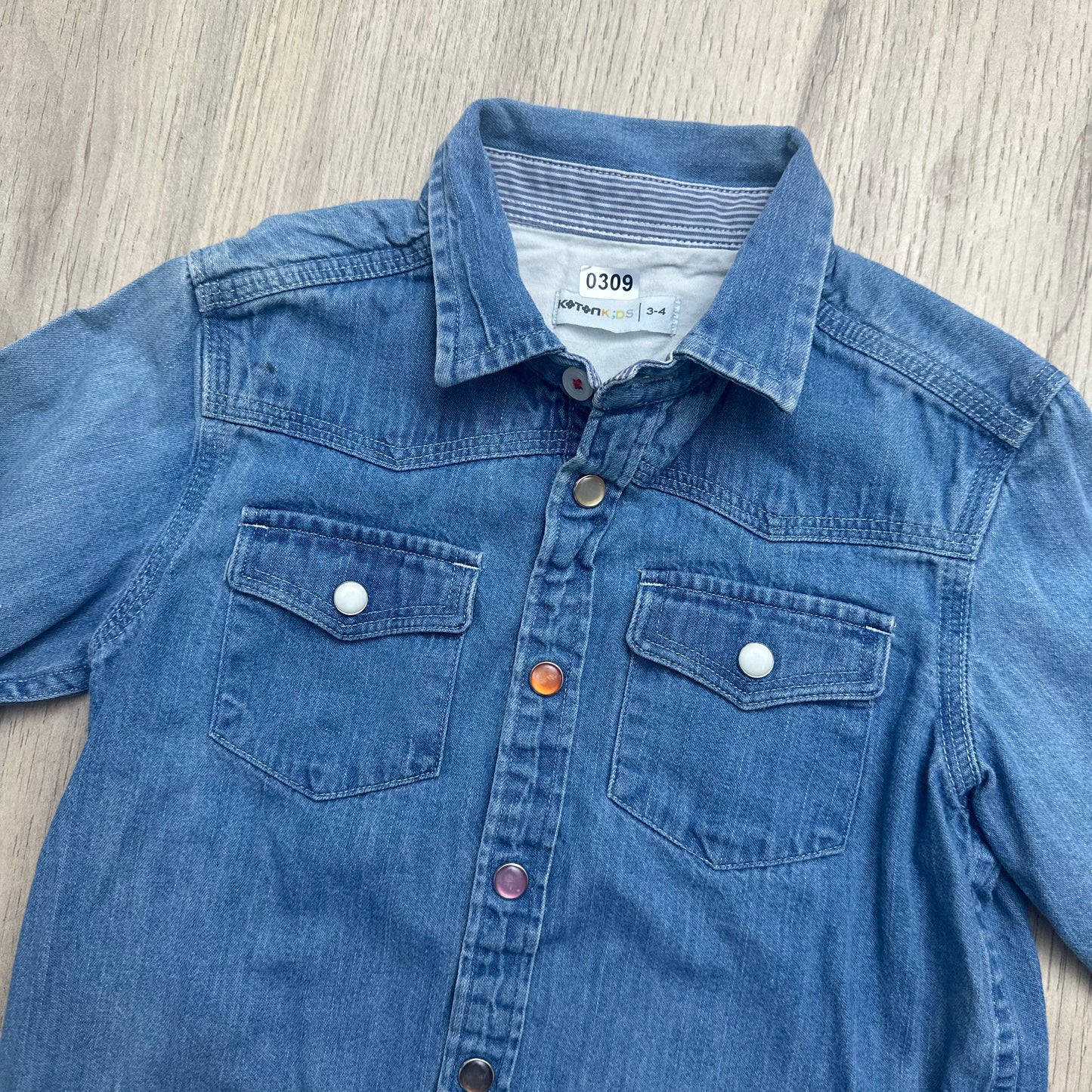 Chemise kotonkids : 3 ans