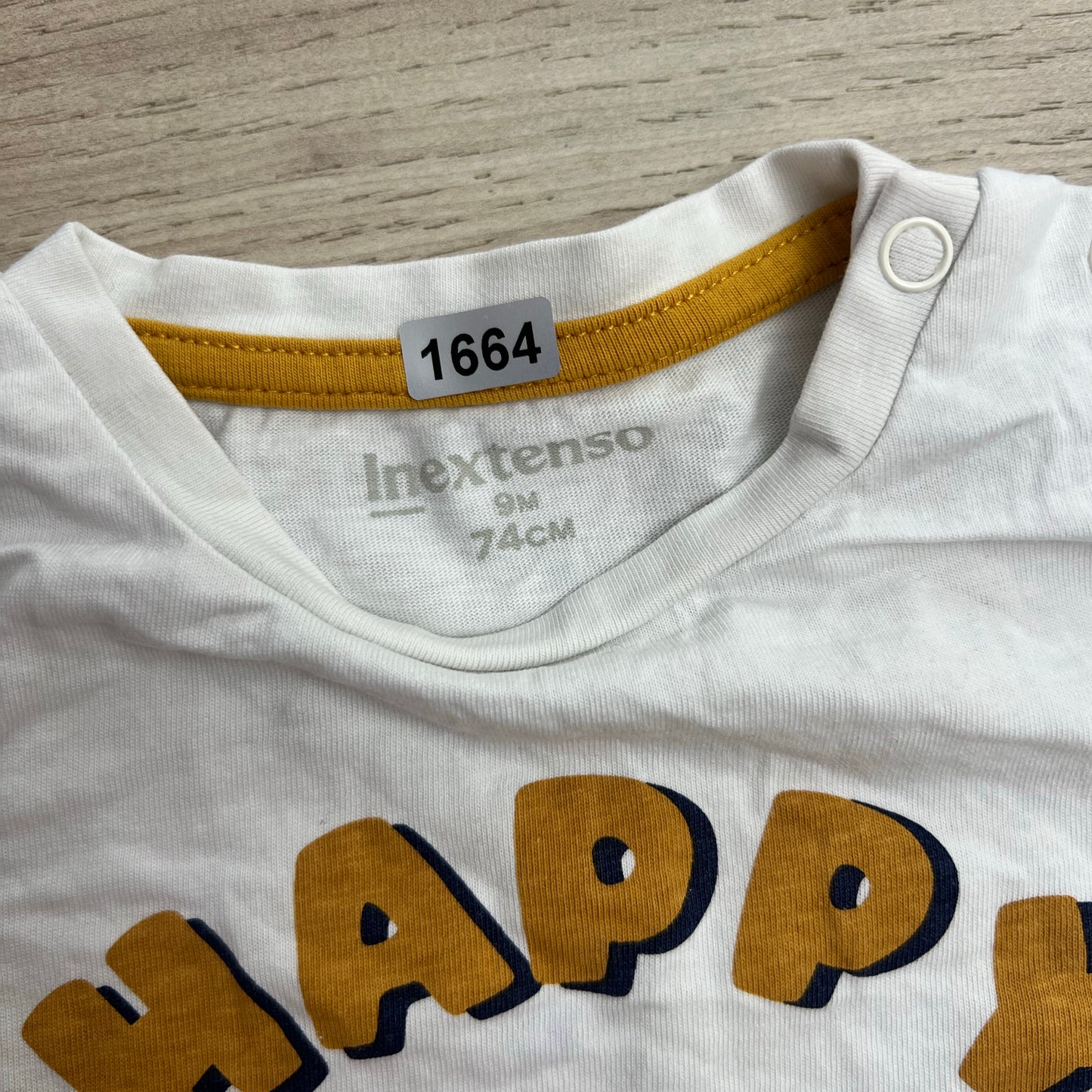 T-Shirt InExtenso : 9 mois