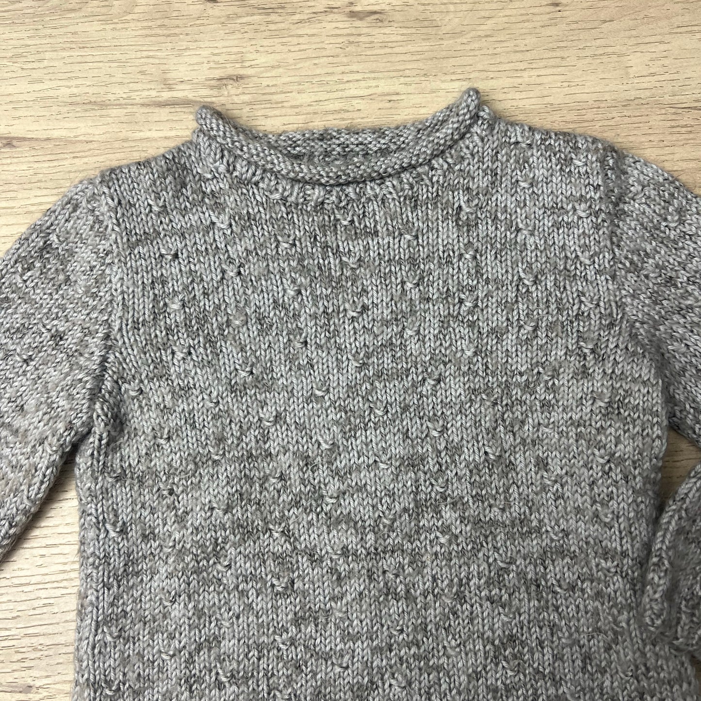 Pull fait main : 4 ans