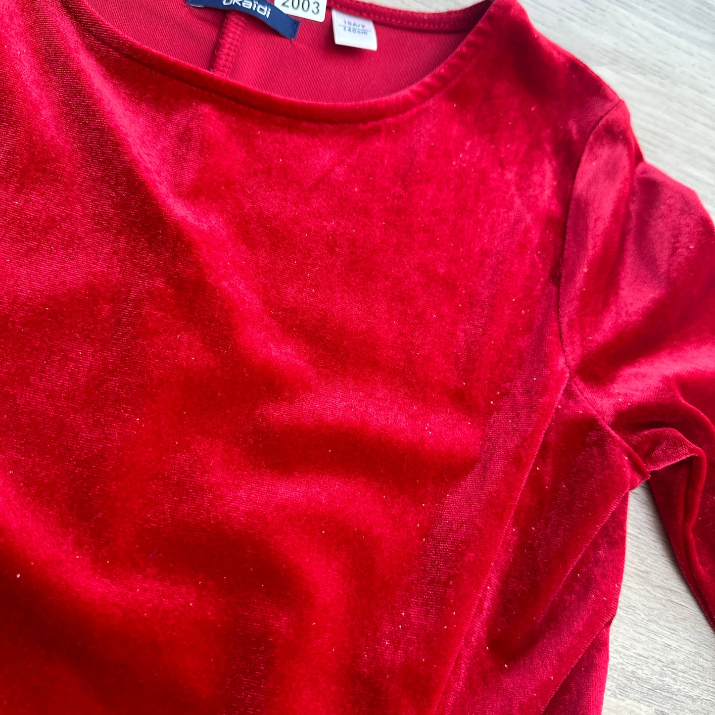 Robe velours Okaïdi : 10 ans