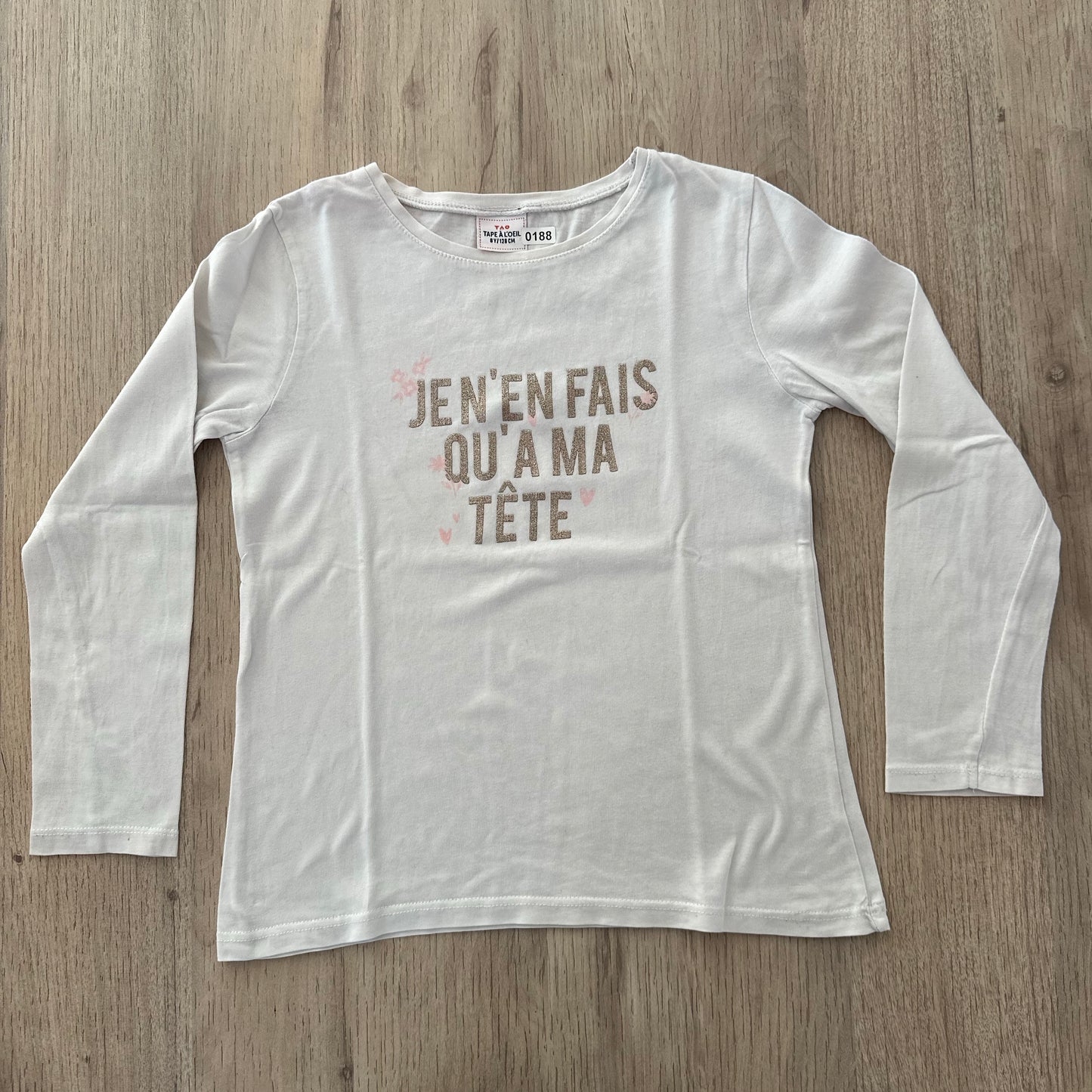 T-Shirt Tape à l'oeil : 8 ans